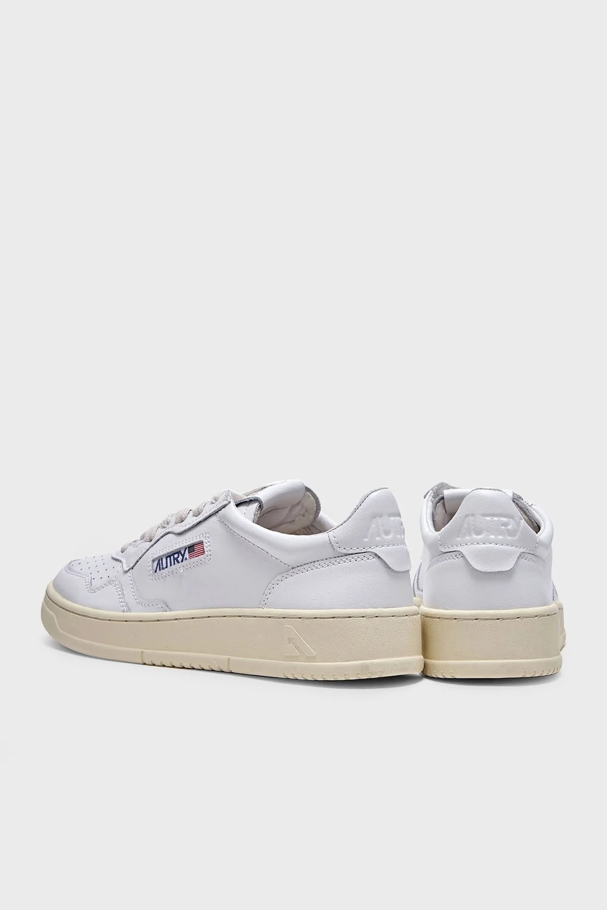 Autry Medalist Hakiki Deri Sneaker Erkek Ayakkabı AULM-LL15 BEYAZ - 5