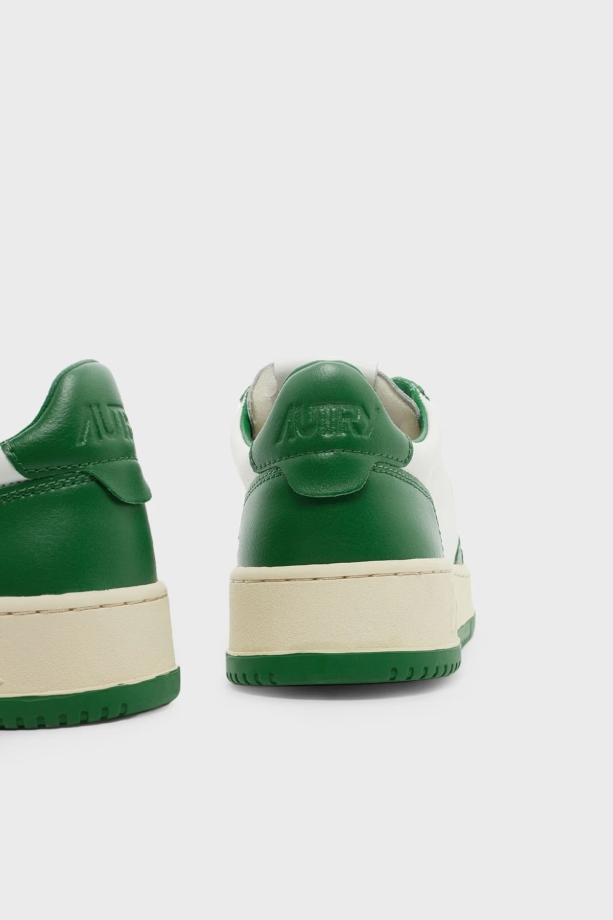 Autry Medalist Hakiki Deri Sneaker Erkek Ayakkabı AULM-WB03 BEYAZ-YEŞİL - 5