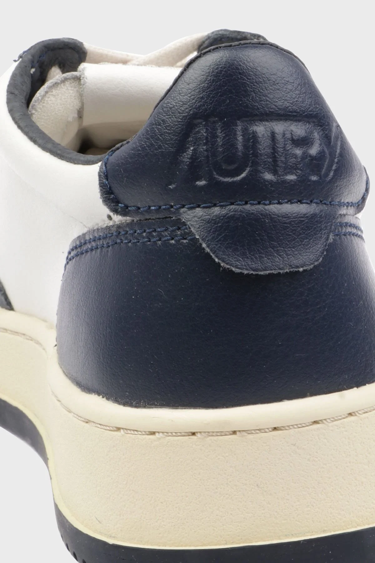 Autry Medalist Hakiki Deri Sneaker Erkek Ayakkabı AULM-WB04 BEYAZ-LACİVERT - 5