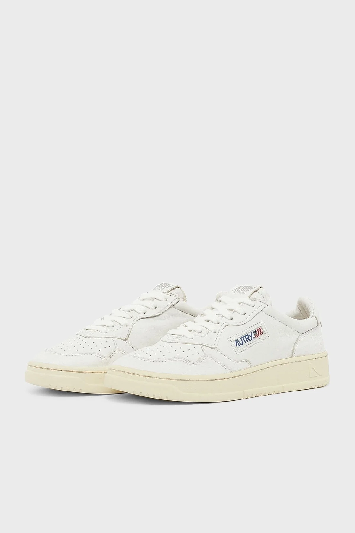 Autry Medalist Hakiki Yumuşak Deri Sneaker Bayan Ayakkabı AULW-GG04 BEYAZ - 3