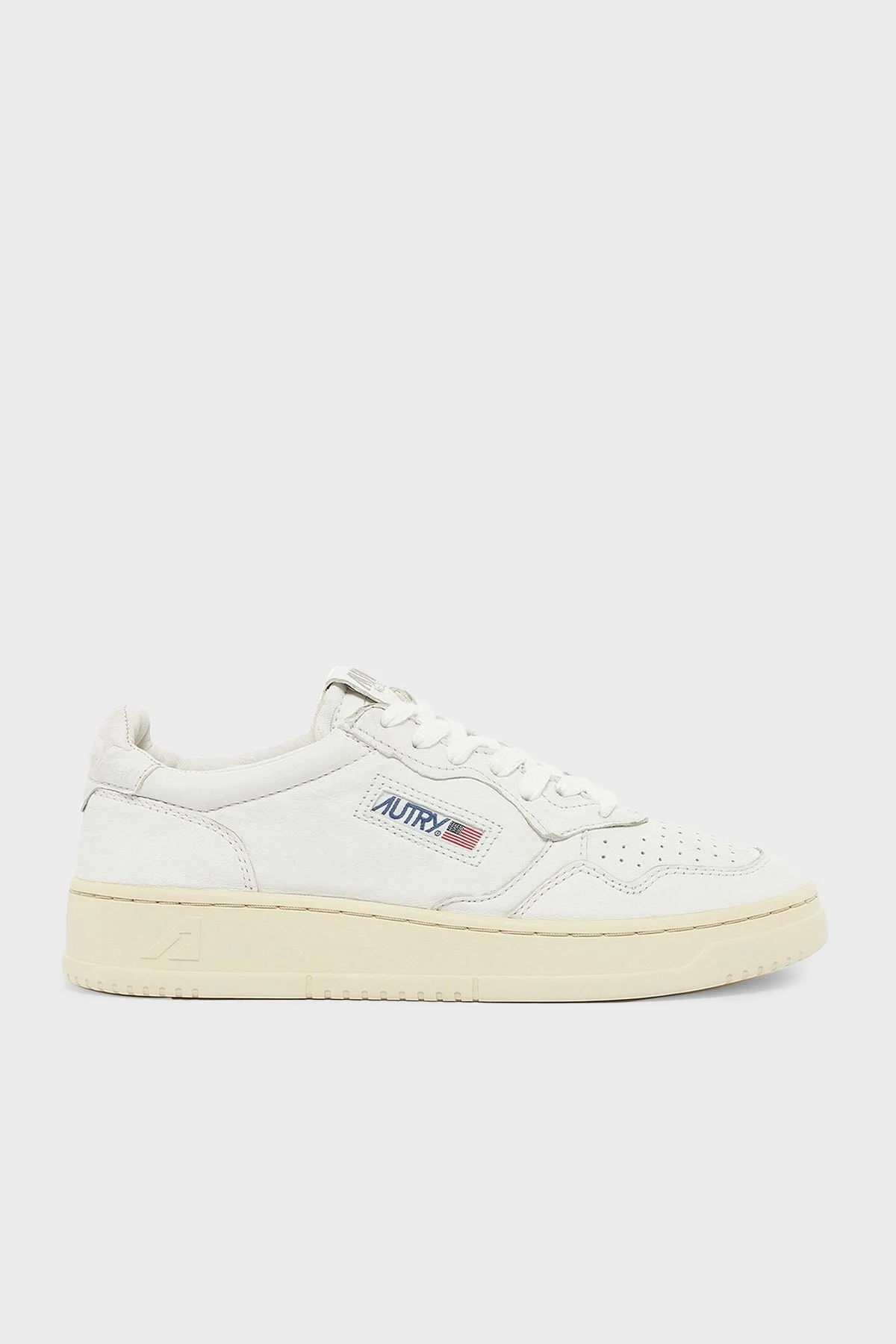 Autry Medalist Hakiki Yumuşak Deri Sneaker Kadın Ayakkabı AULW-GG04 BEYAZ - 1