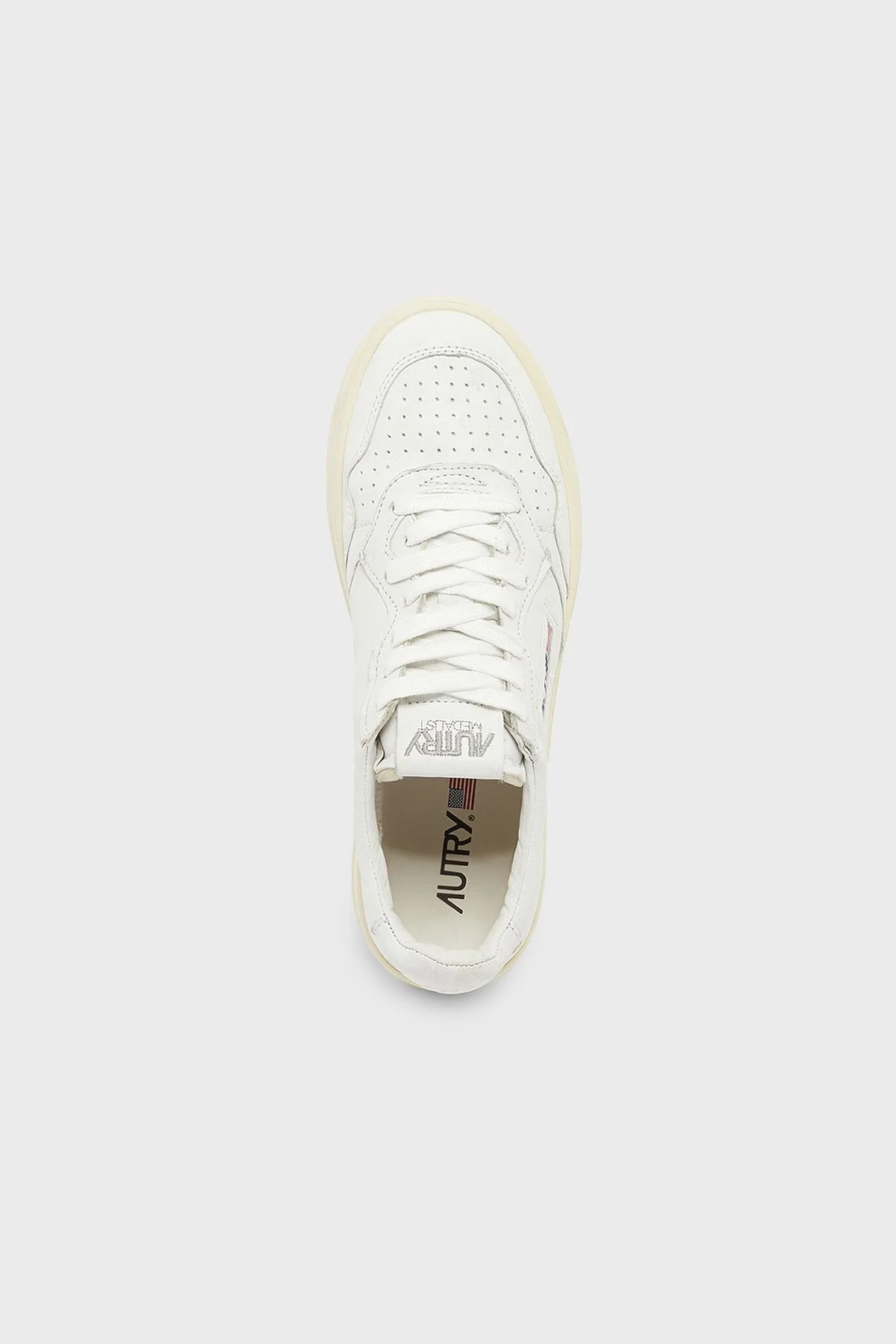 Autry Medalist Hakiki Yumuşak Deri Sneaker Kadın Ayakkabı AULW-GG04 BEYAZ - 4