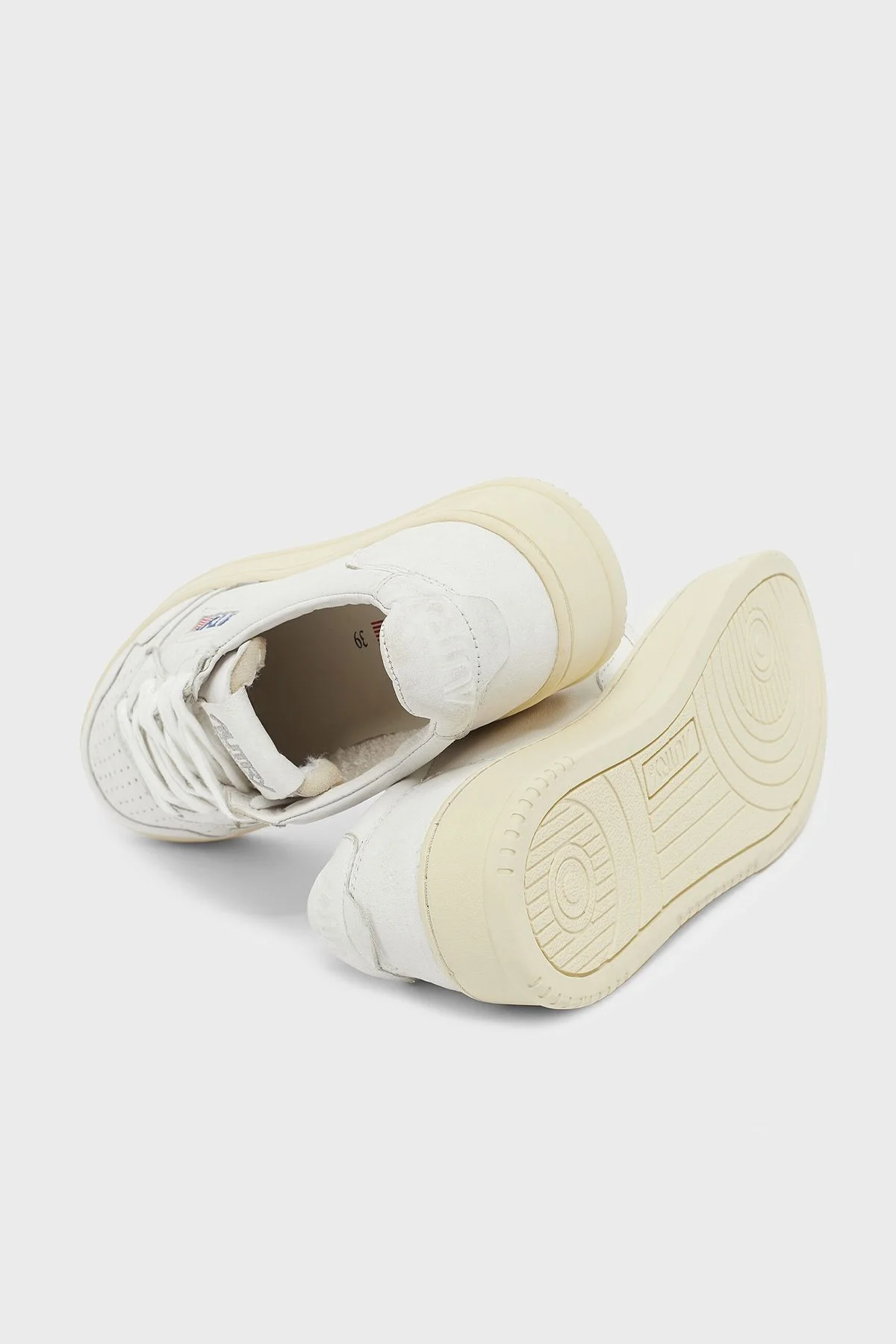 Autry Medalist Hakiki Yumuşak Deri Sneaker Kadın Ayakkabı AULW-GG04 BEYAZ - 5