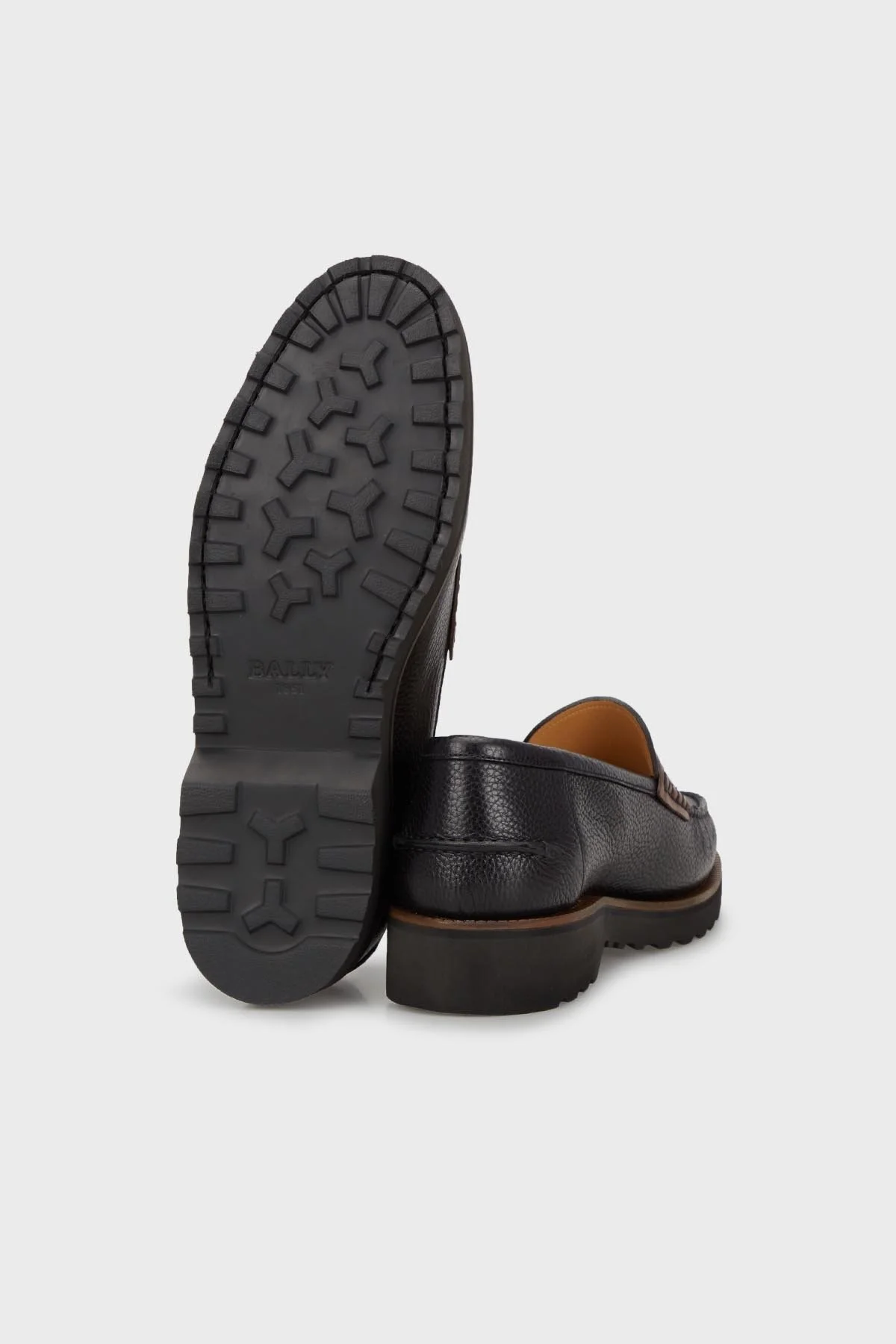 Bally Hakiki Deri Loafer Erkek Ayakkabı NOAH I944 SİYAH - 9