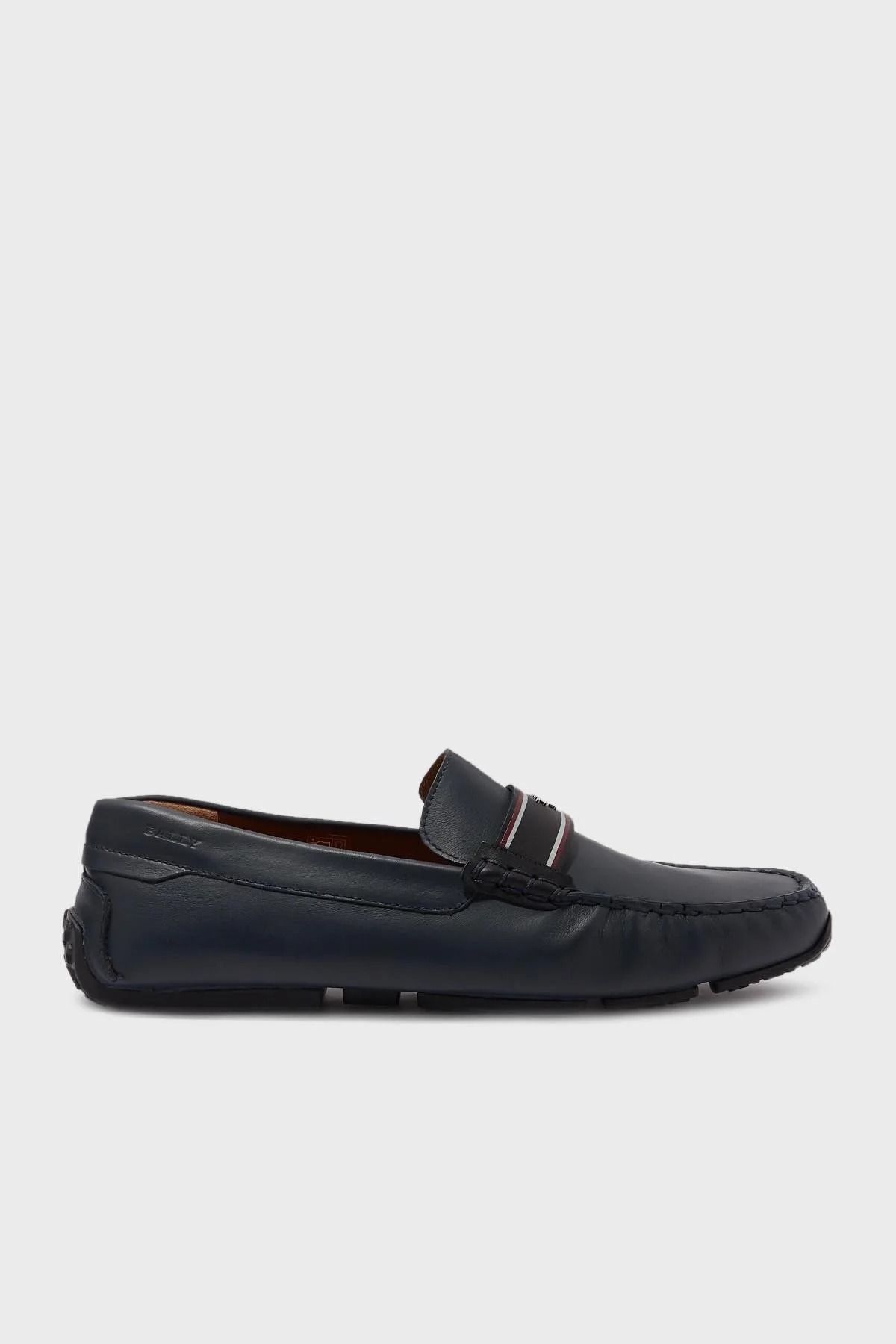 Bally Hakiki Deri Loafer Erkek Ayakkabı PABYL I528 LACİVERT - 6