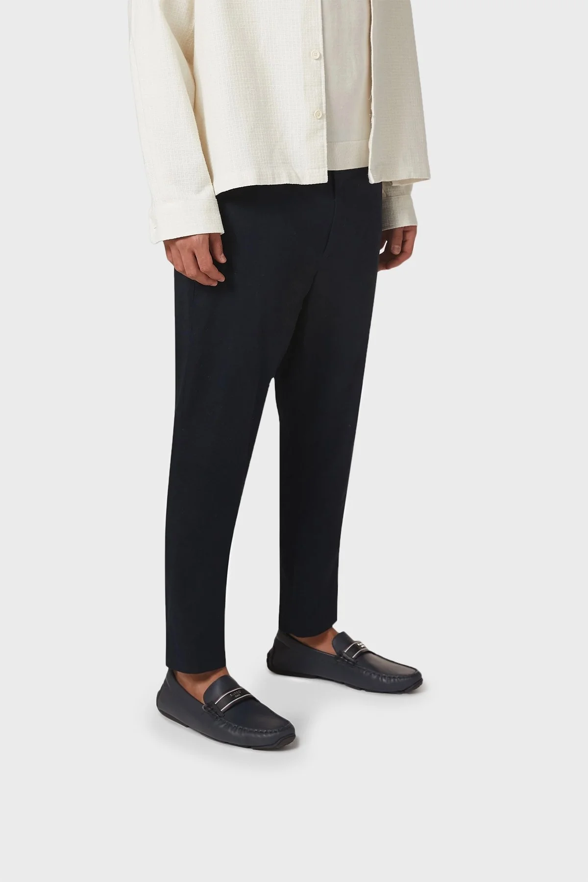 Bally Hakiki Deri Loafer Erkek Ayakkabı PABYL I528 LACİVERT - 7