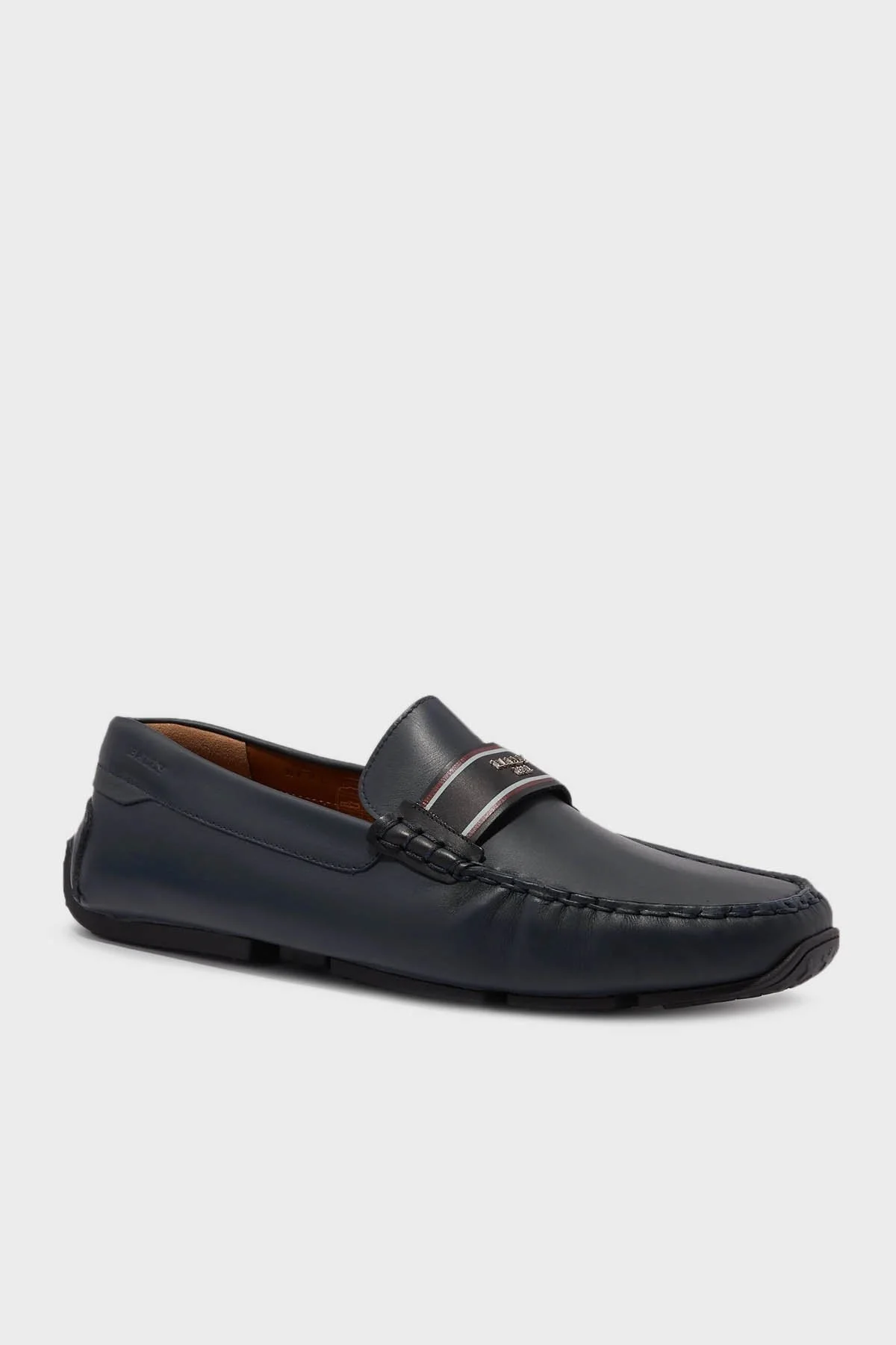 Bally Hakiki Deri Loafer Erkek Ayakkabı PABYL I528 LACİVERT - 8
