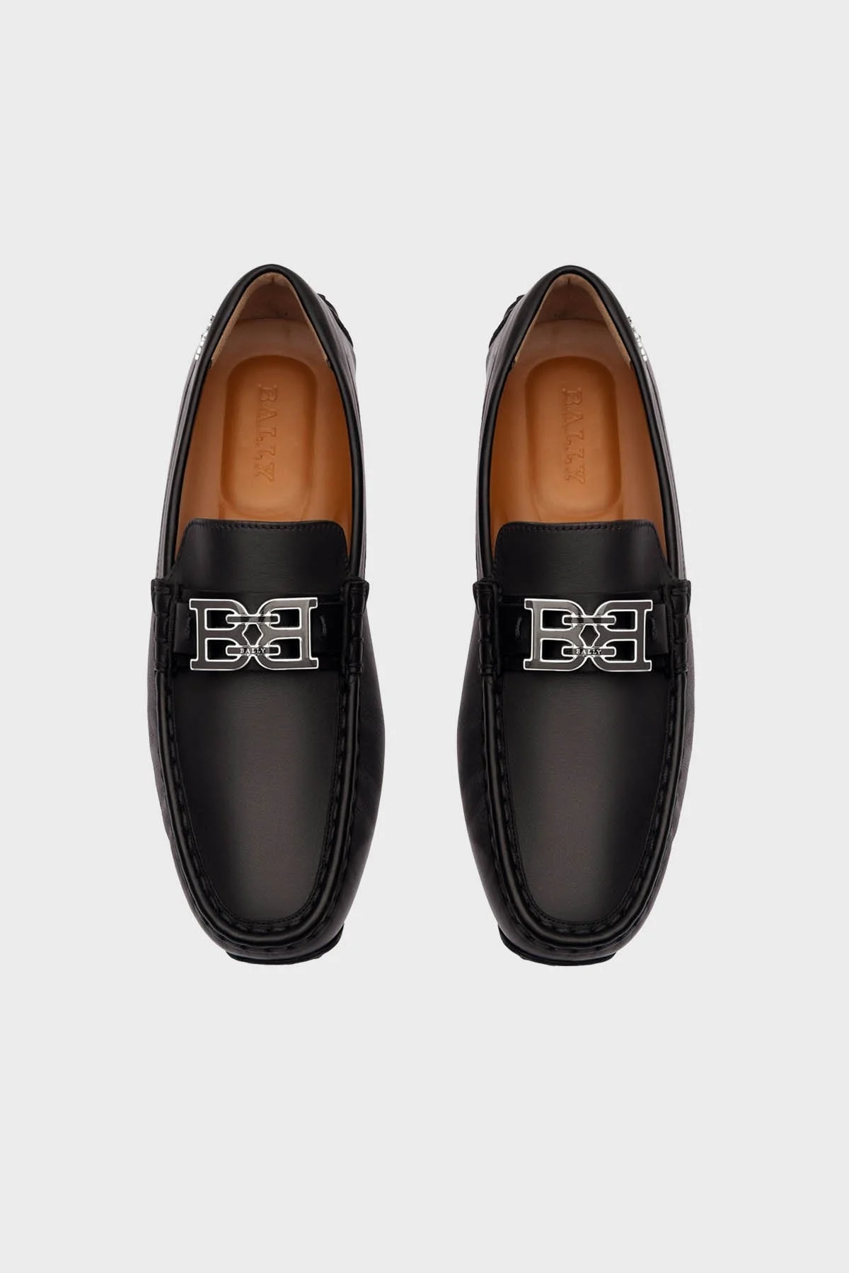 Bally Hakiki Deri Loafer Erkek Ayakkabı PEYTON I903 SİYAH - 3