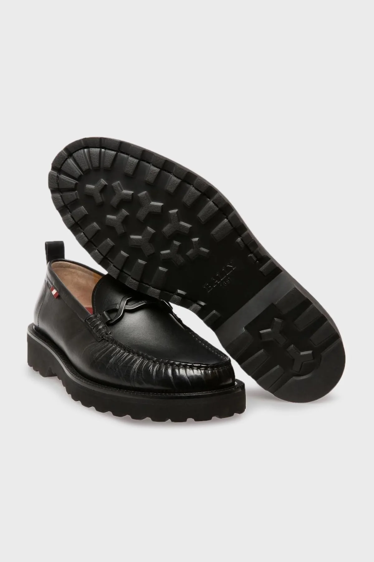 Bally Hakiki Deri Makosen Erkek Ayakkabı NOVIAN U901 SİYAH - 3