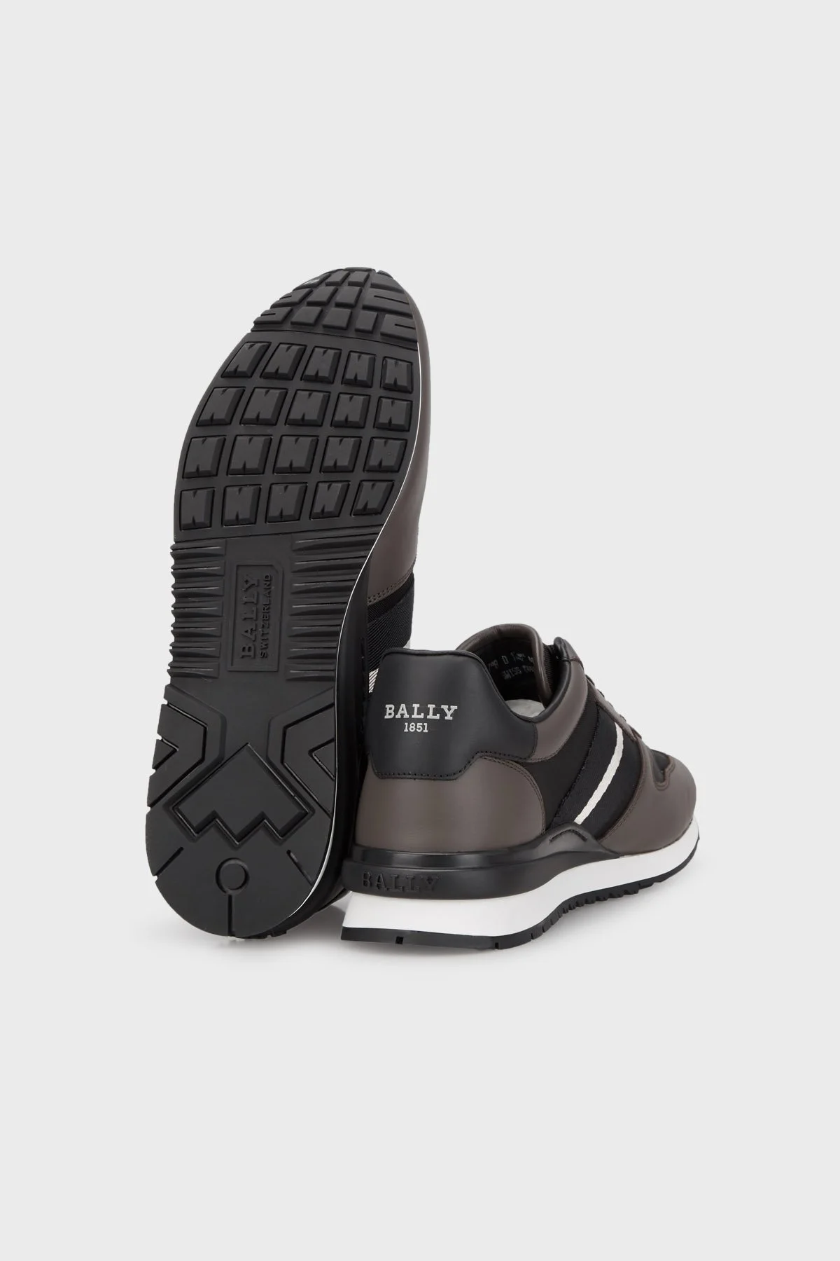 Bally Hakiki Deri Sneaker Erkek Ayakkabı ASTAR-T I605 SİYAH - 4