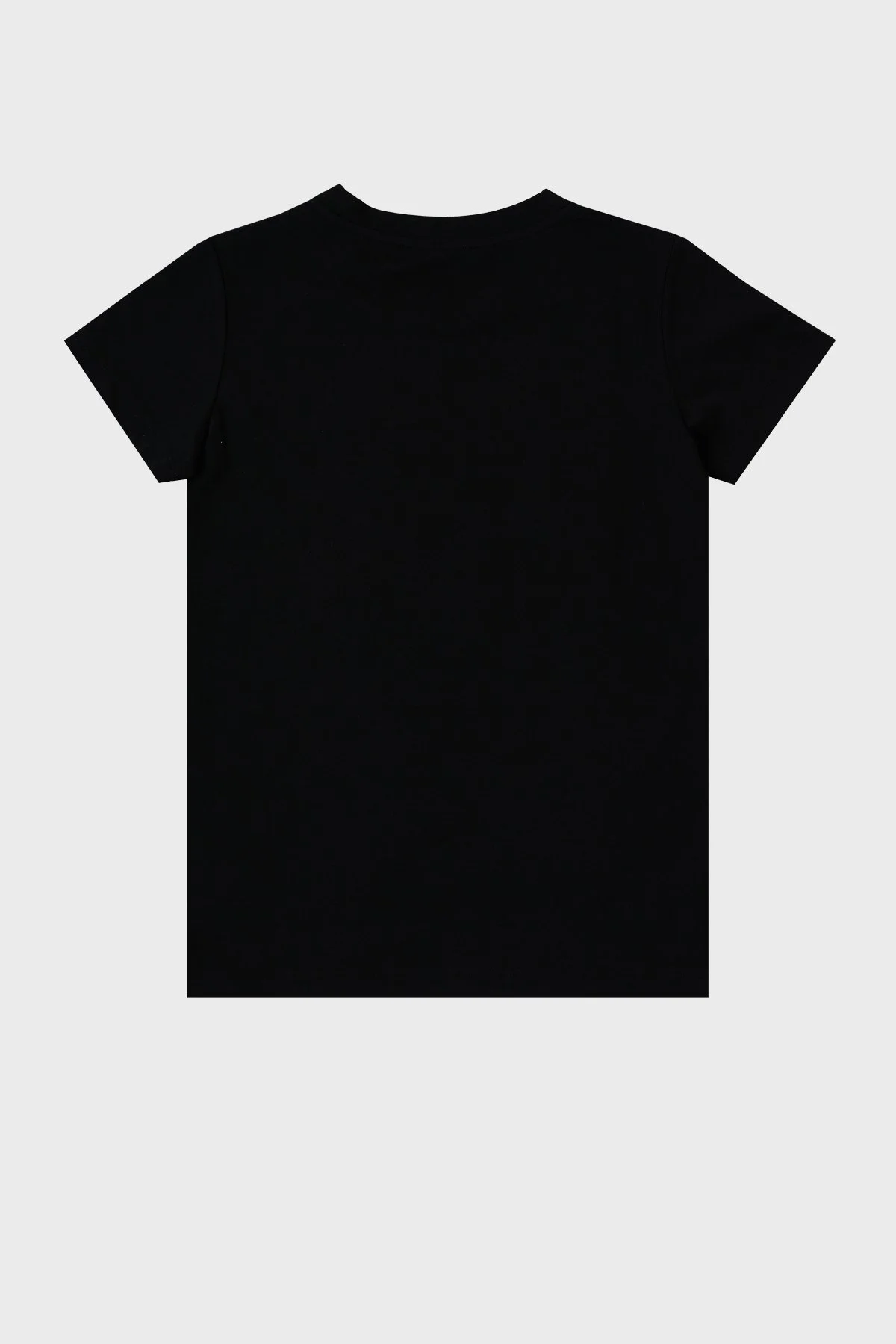 Balmain Pamuklu Bisiklet Yaka Çocuk T Shirt 6M8021 MX030 930MC SİYAH - 5