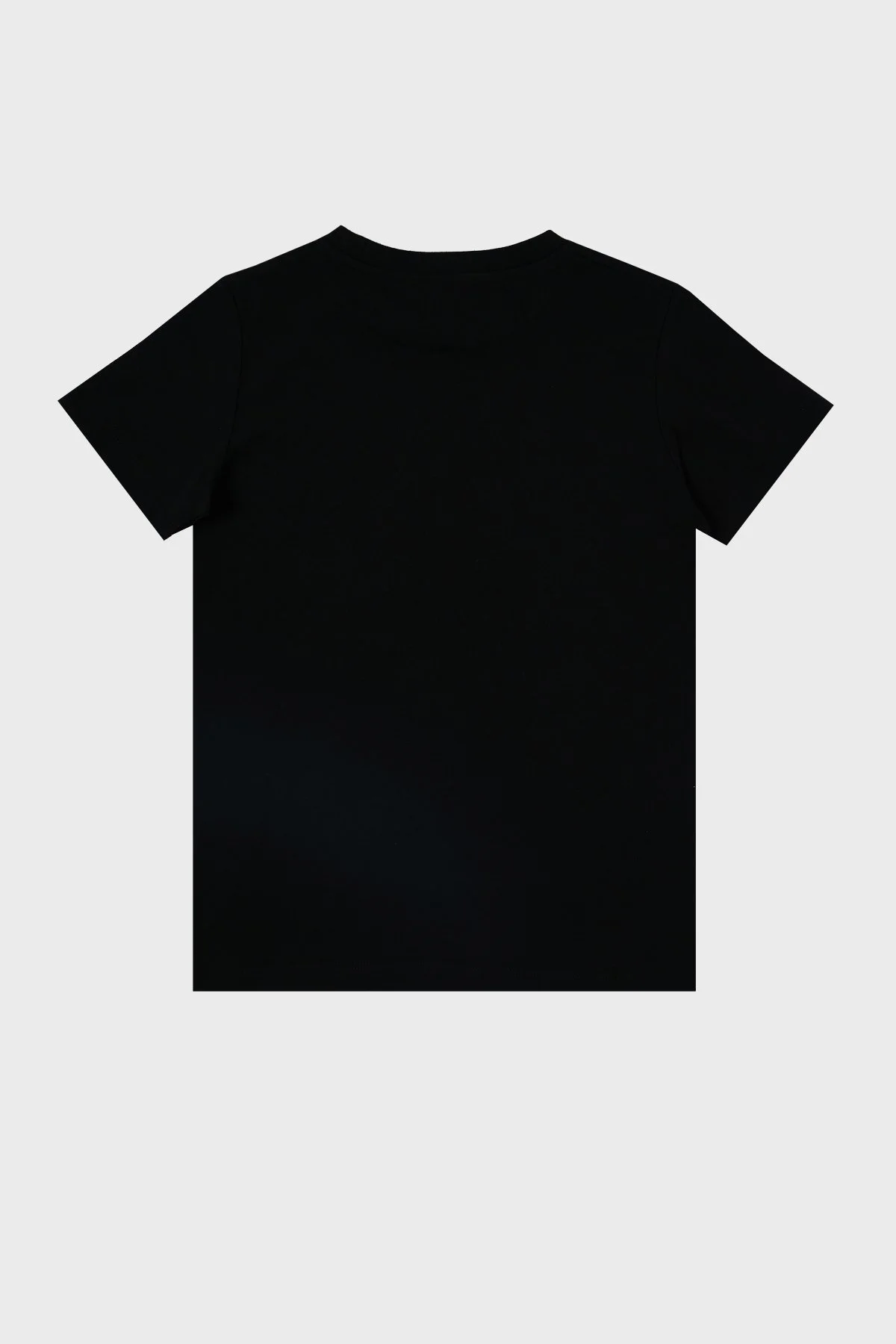 Balmain Pamuklu Bisiklet Yaka Çocuk T Shirt 6M8701 MX030 930BC SİYAH - 2