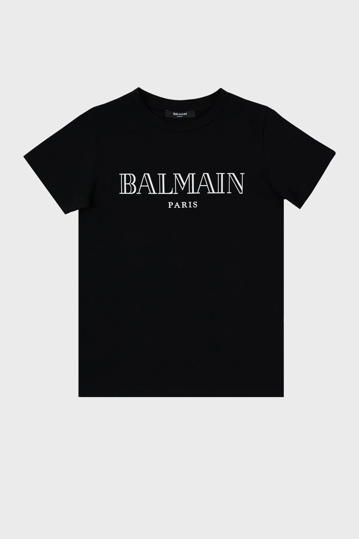 Balmain Pamuklu Bisiklet Yaka Çocuk T Shirt 6M8721 MX030 930 SİYAH - 4
