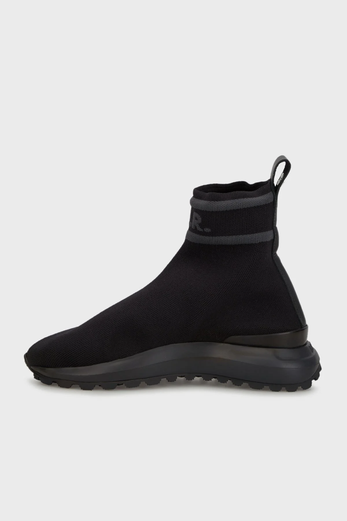 BALR. Logo Baskılı Çorap Formlu Tırtıklı Taban Bilekli Sneaker Erkek Ayakkabı B1512.1012 102 SİYAH - 7