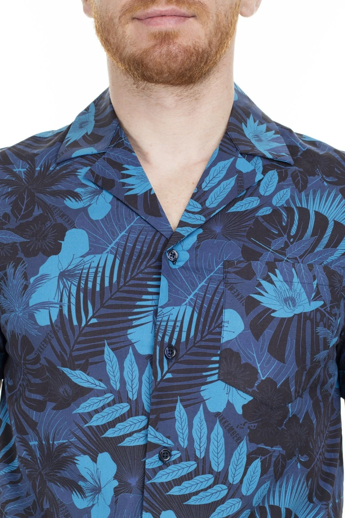 Bikkembergs Erkek Gömlek CC04300S32740045 LACİVERT - 6