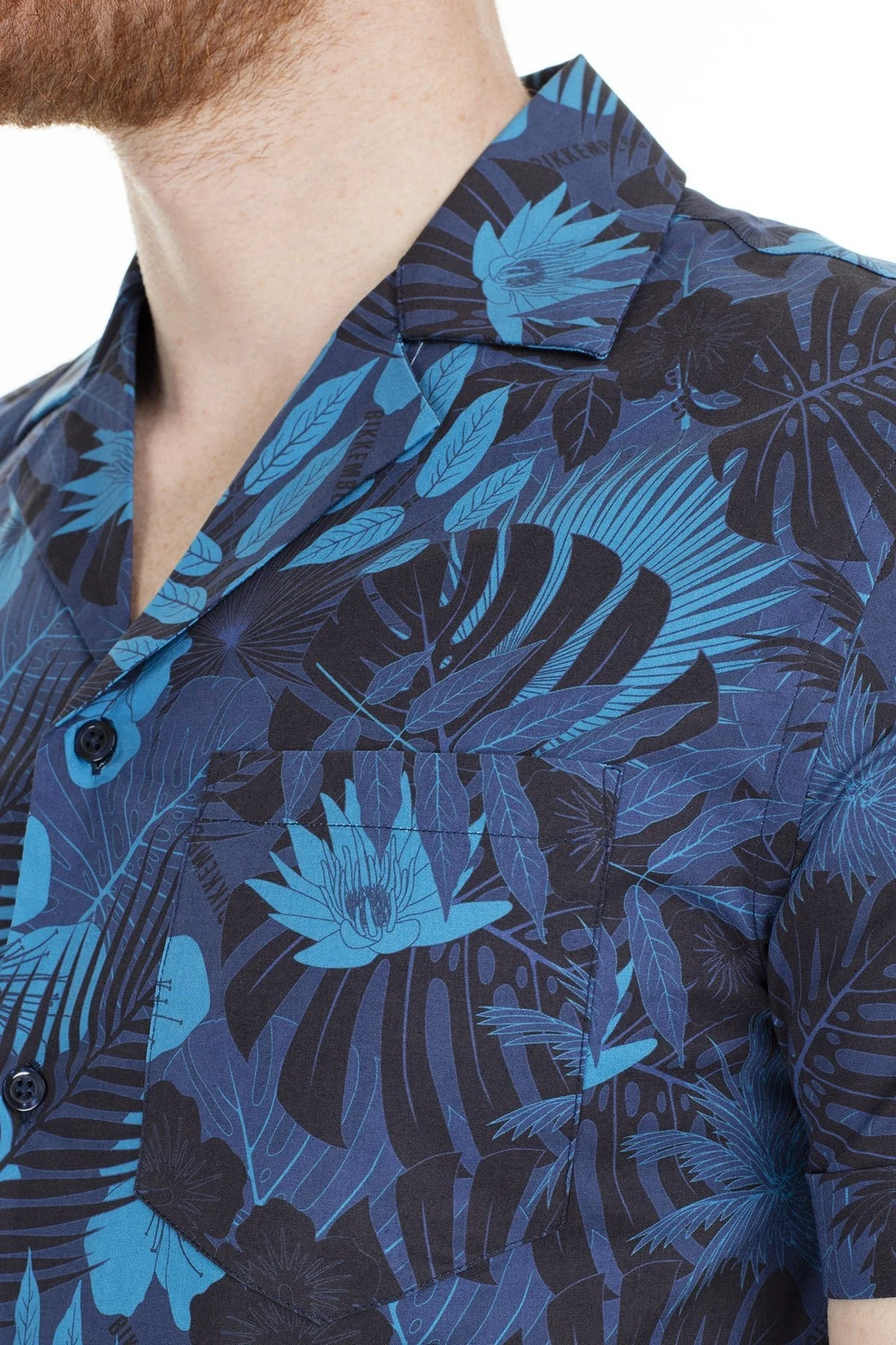 Bikkembergs Erkek Gömlek CC04300S32740045 LACİVERT - 7