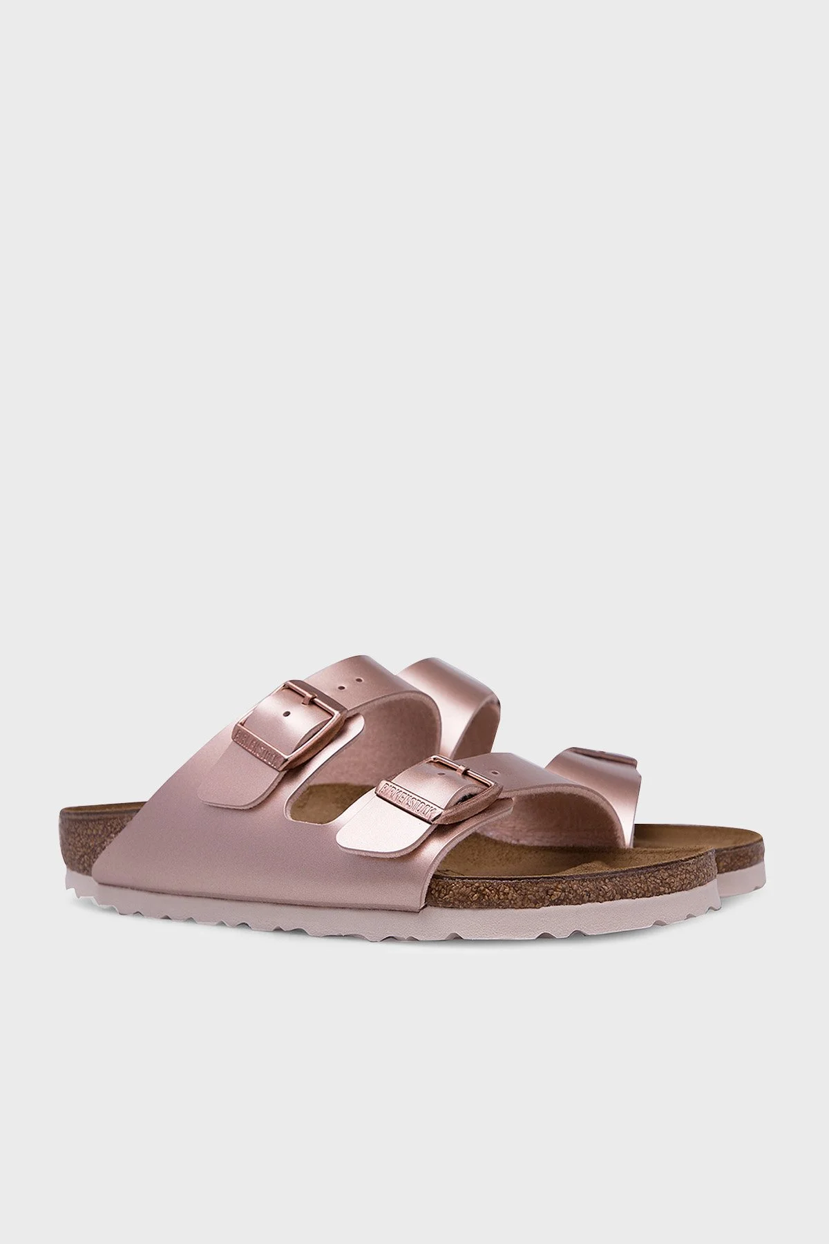 Birkenstock Arizona Bf Çift Bantlı Kadın Terlik 1012478 BAKIR - 3