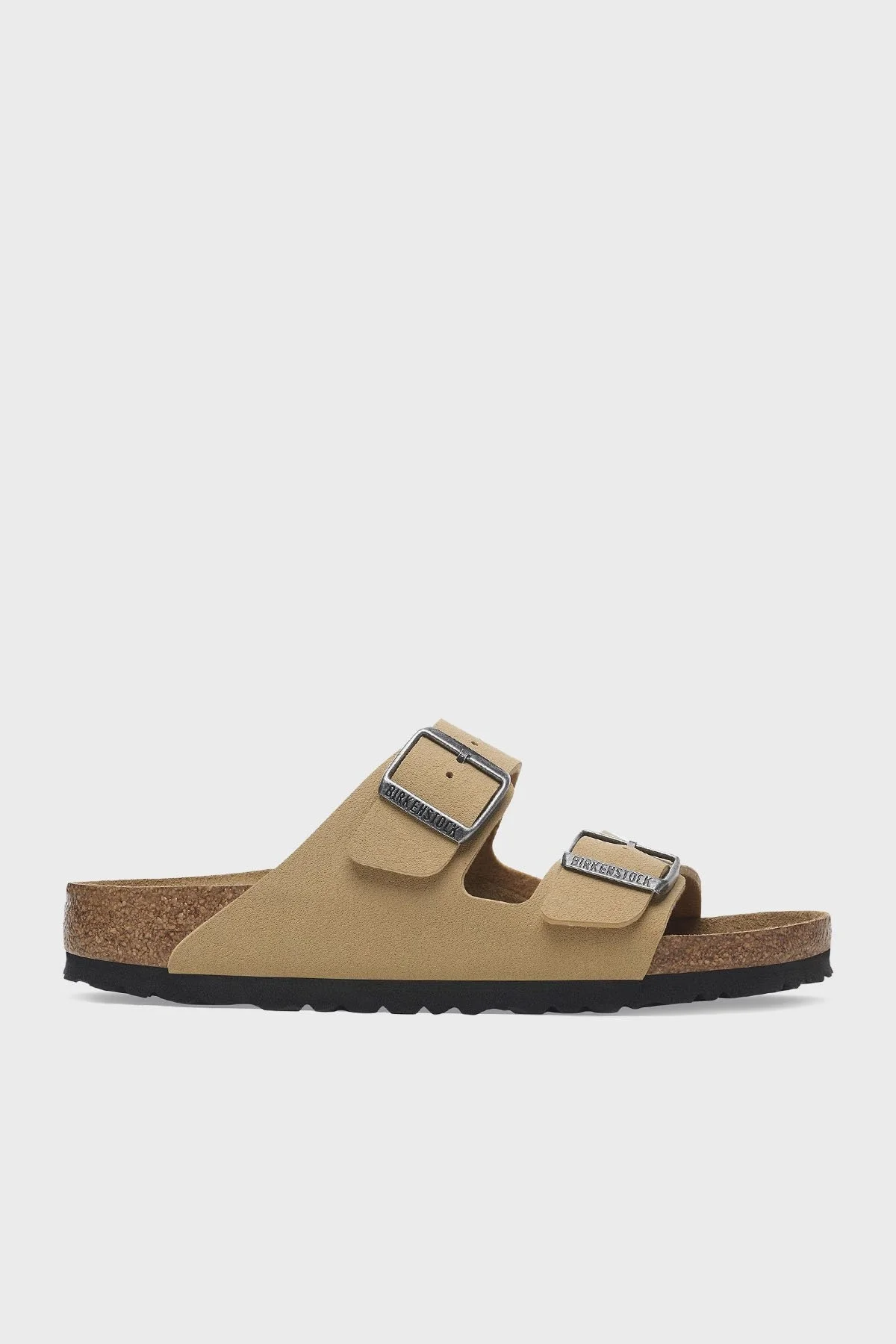 Birkenstock Arizona Bf Nu Çift Bantlı Süet Unisex Terlik 1029151 KOYU KREM - 8