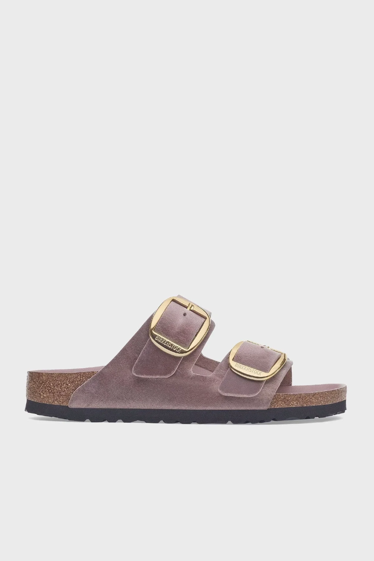 Birkenstock Arizona Big Buckle Leoli Hakiki Deri Ayarlanabilir Tokalı Bayan Terlik 1029267 LAVANTA - 7