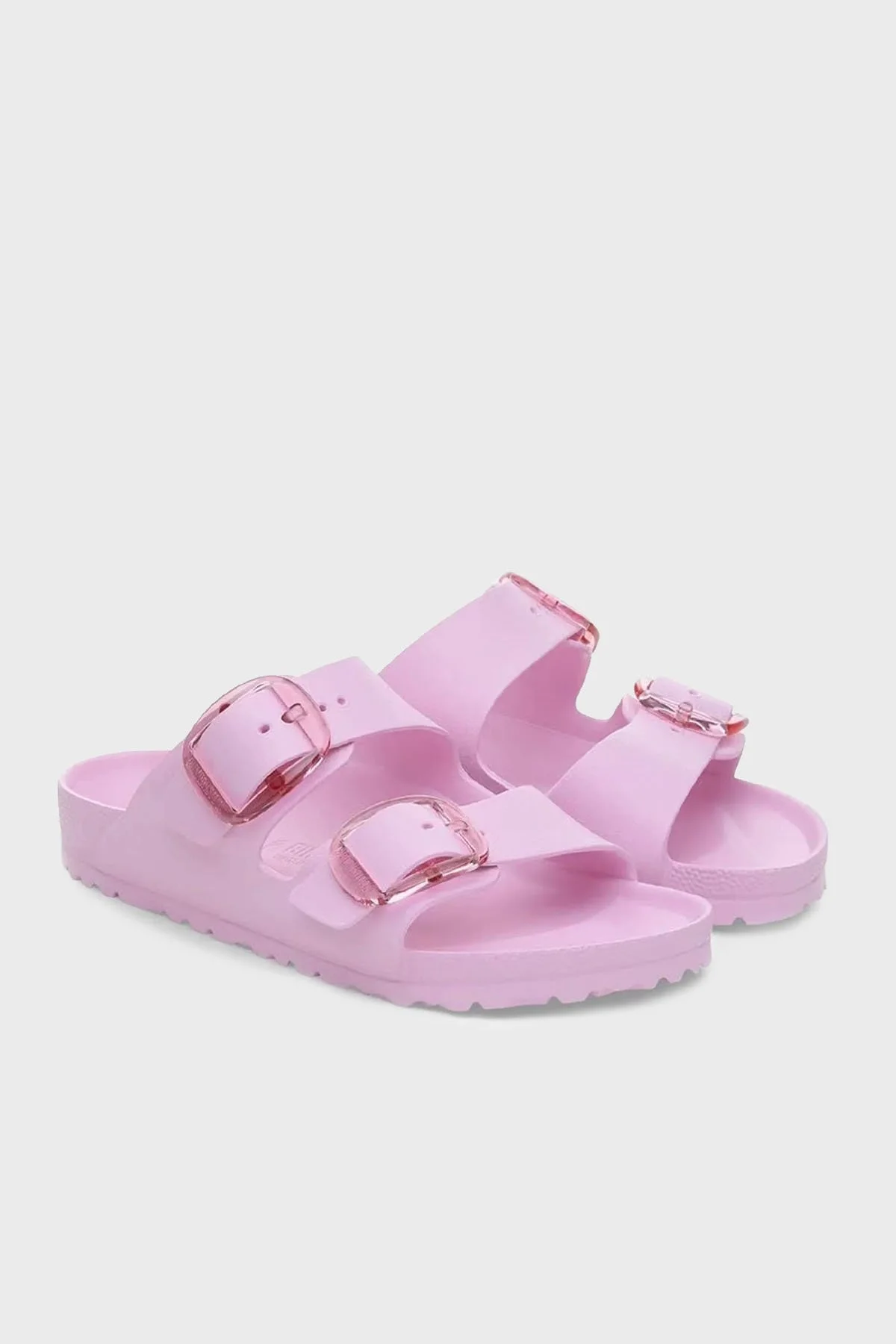 Birkenstock Arizona Eva Big Buckle Ayarlanabilir Çift Tokalı Bayan Terlik 1029642 PEMBE - 5