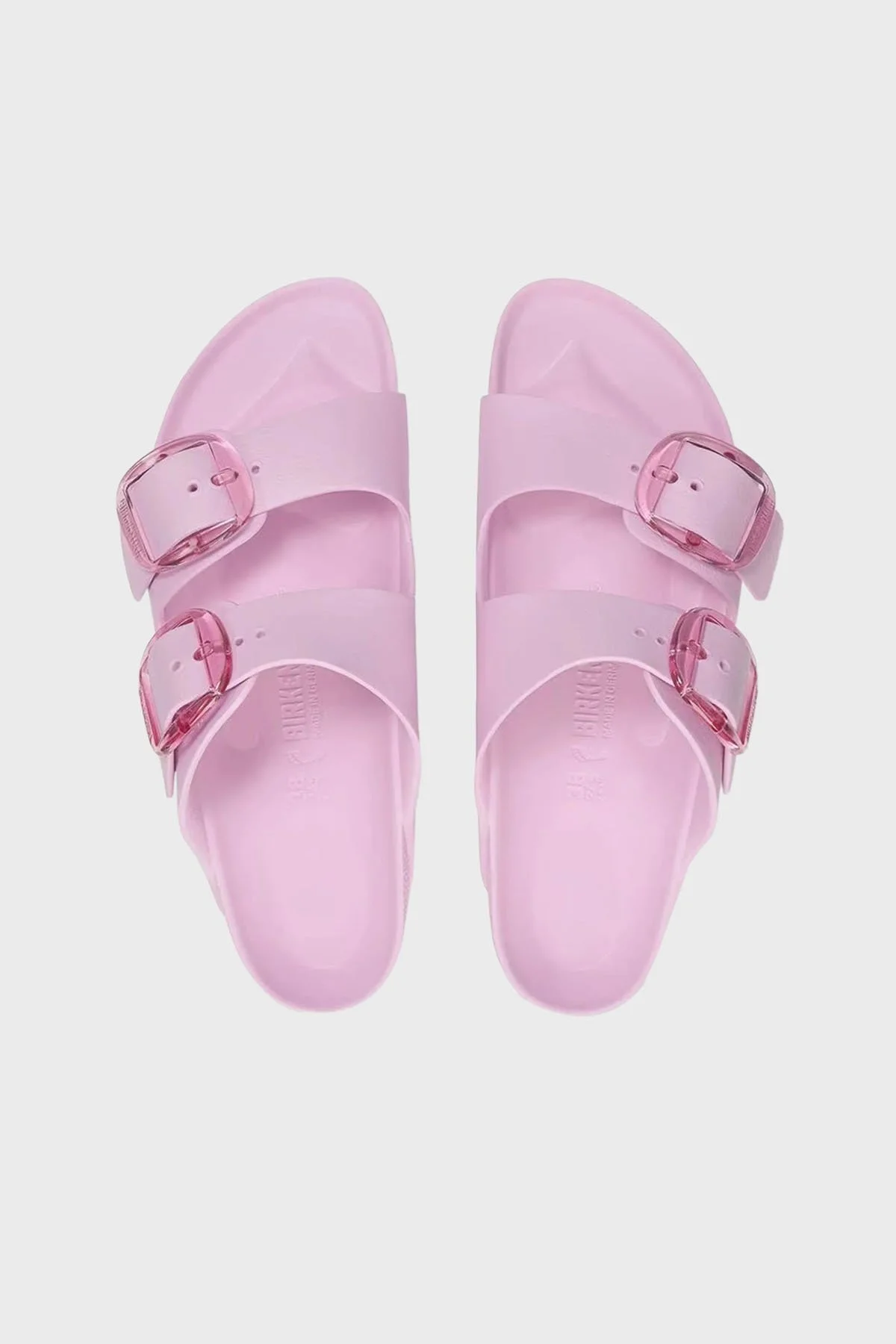 Birkenstock Arizona Eva Big Buckle Ayarlanabilir Çift Tokalı Bayan Terlik 1029642 PEMBE - 6