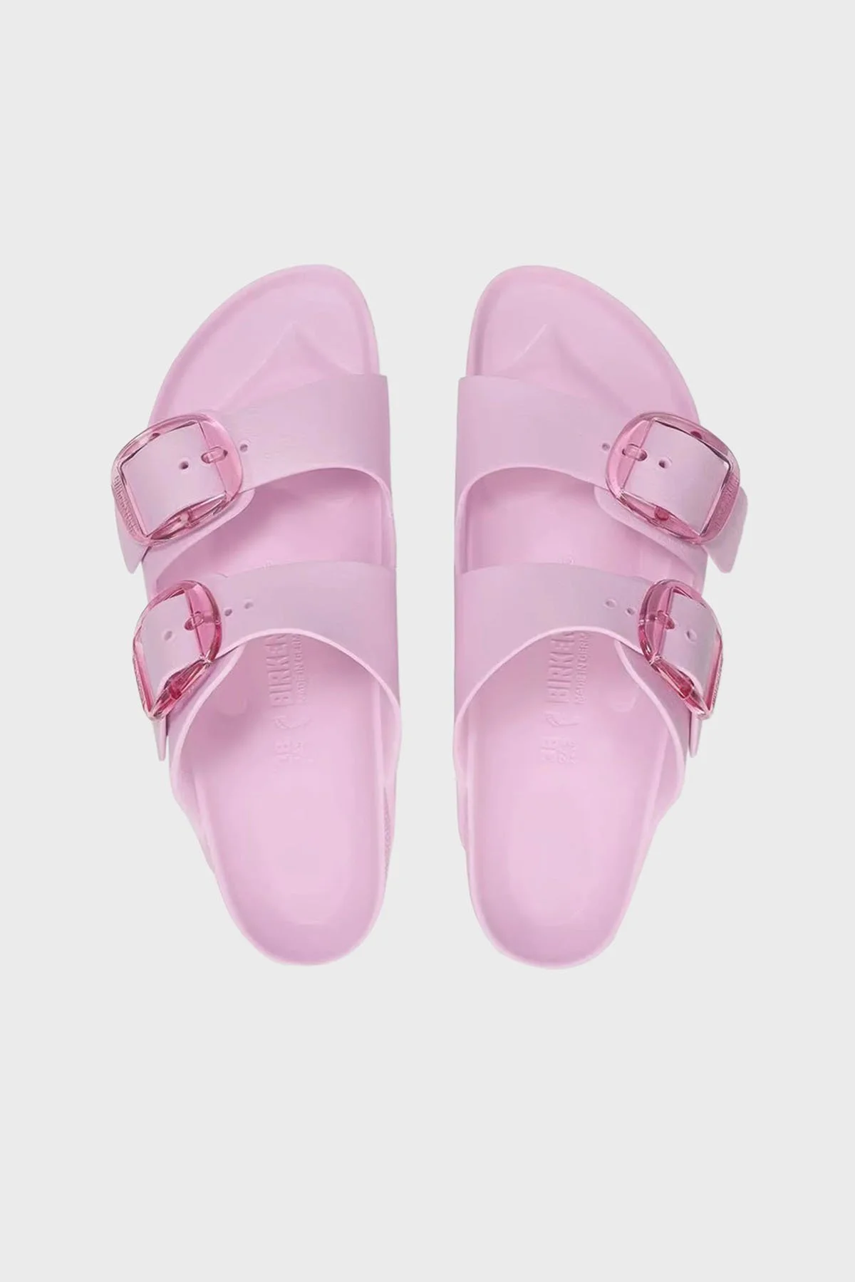 Birkenstock Arizona Eva Big Buckle Ayarlanabilir Çift Tokalı Kadın Terlik 1029642 PEMBE - 3