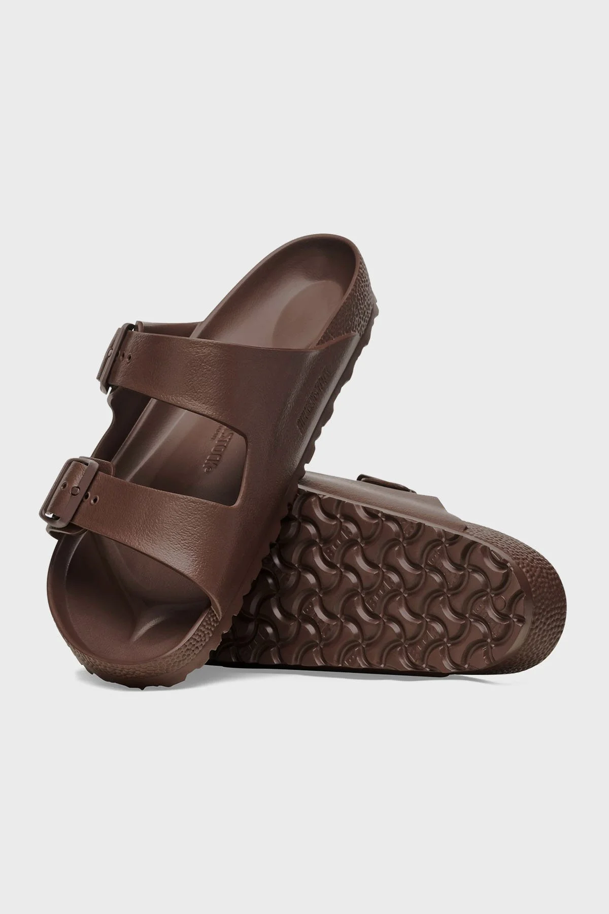 Birkenstock Arizona Eva Çift Bantlı Kadın Terlik 1027402 KOYU KAHVE - 5