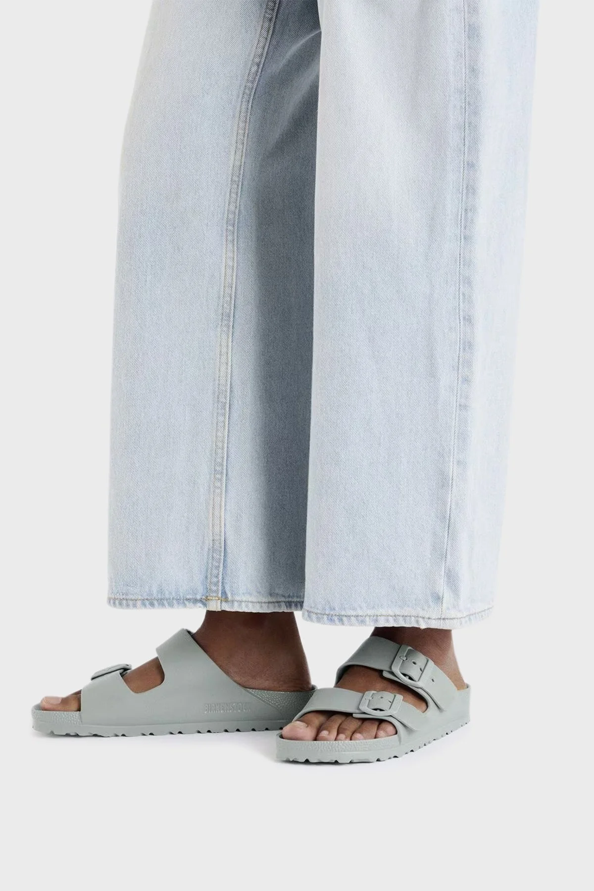 Birkenstock Arizona Eva Çift Bantlı Bayan Terlik 1029653 YEŞİL - 2