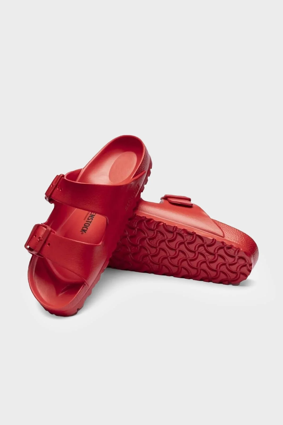 Birkenstock Suya Dayanıklı Regular Fit Arizona Eva Erkek Terlik 1017997 KIRMIZI - 2