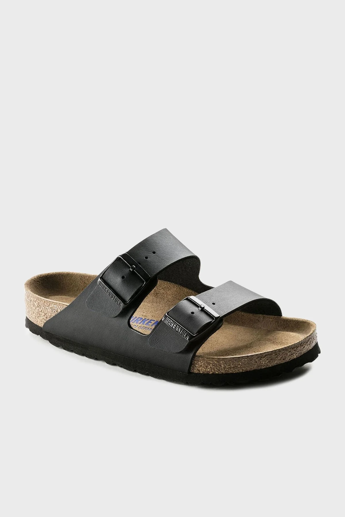 Birkenstock Arizona Sfb Bf Çift Bantlı Unisex Terlik 551253 SİYAH - 6