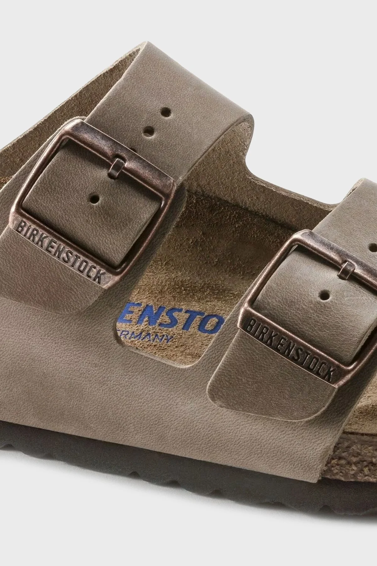 Birkenstock Arizona Sfb Leoi Çift Bantlı Unisex Terlik 552813 AÇIK KAHVE - 15