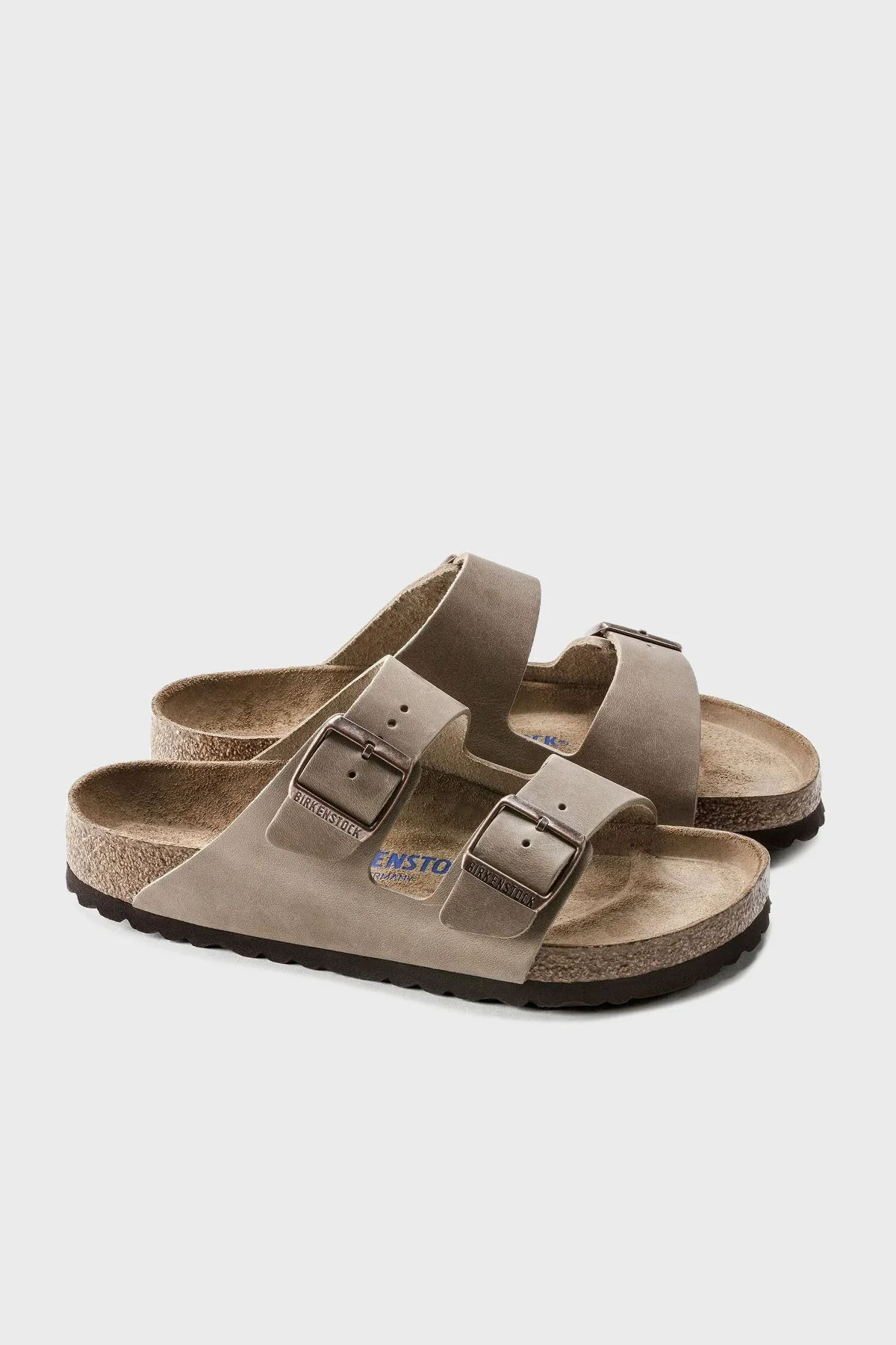 Birkenstock Arizona Sfb Leoi Çift Bantlı Unisex Terlik 552813 AÇIK KAHVE - 3