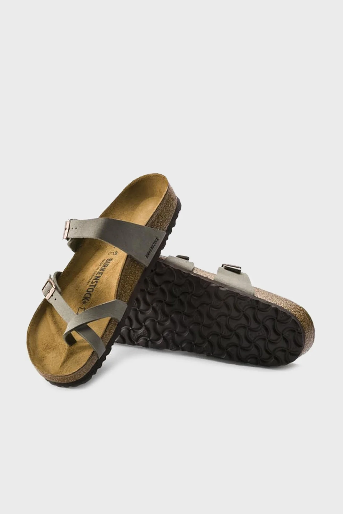 Birkenstock Birkenstock Mayari Bf Parmak Arası Unisex Terlik 071071 TAŞ - 7