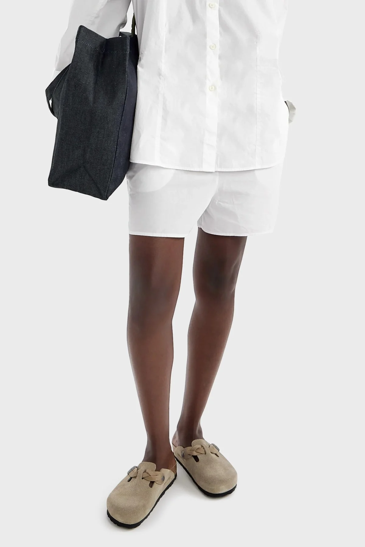 Birkenstock Boston Braided Kemer Detaylı Süet Bayan Terlik 1026694 AÇIK YEŞİL - 2