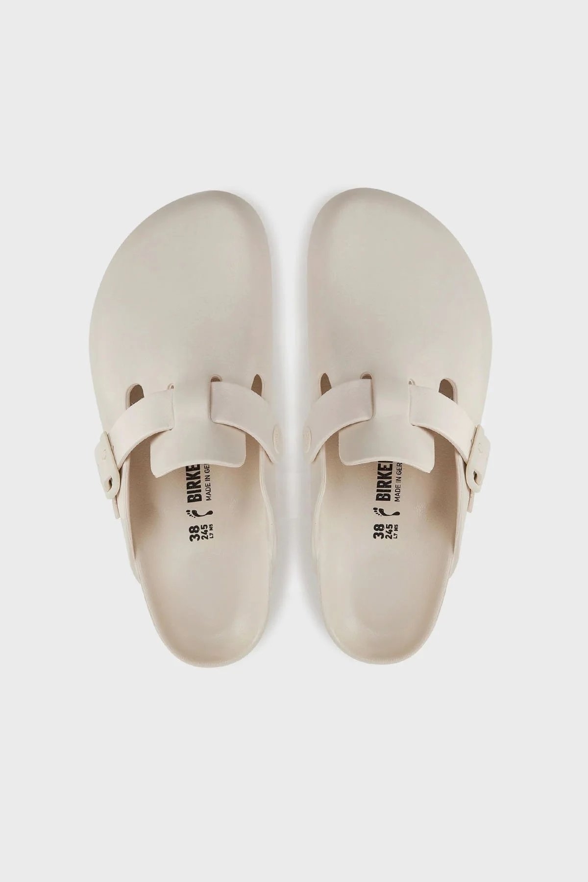 Birkenstock Boston Eva Kemer Detaylı Bayan Terlik 1027382 KREM - 3