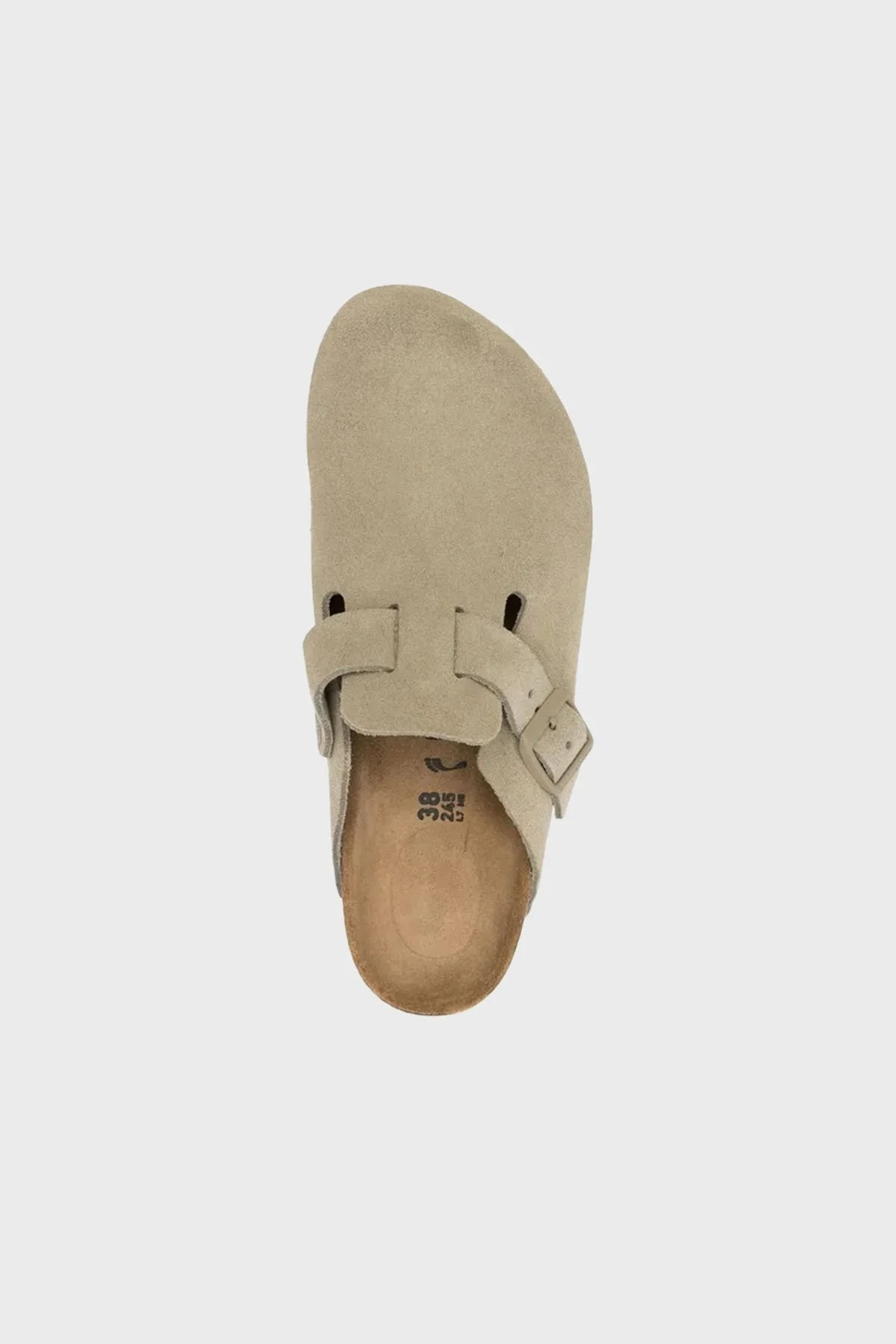 Birkenstock Boston Vl Süet Kemer Detaylı Unisex Terlik 1025844 HAKİ - 3