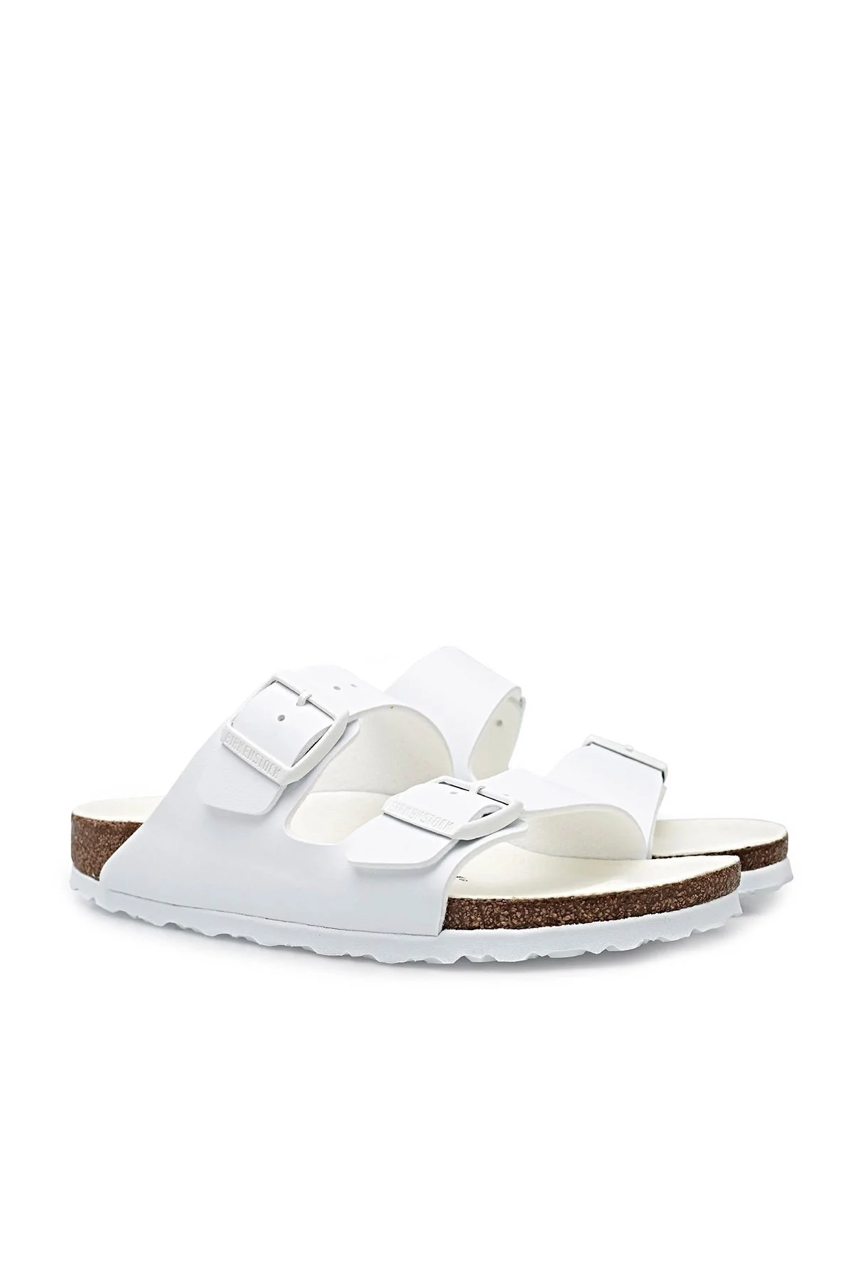 Birkenstock Çift Bantlı Dar Kalıp Arizona Bf Bayan Terlik 1019046 BEYAZ - 3