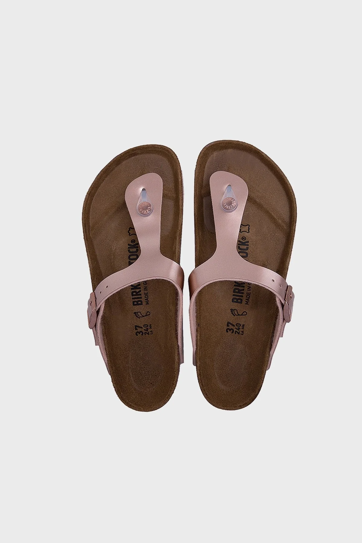 Birkenstock Gizeh Bf Bayan Terlik 1012525 BAKIR - 5