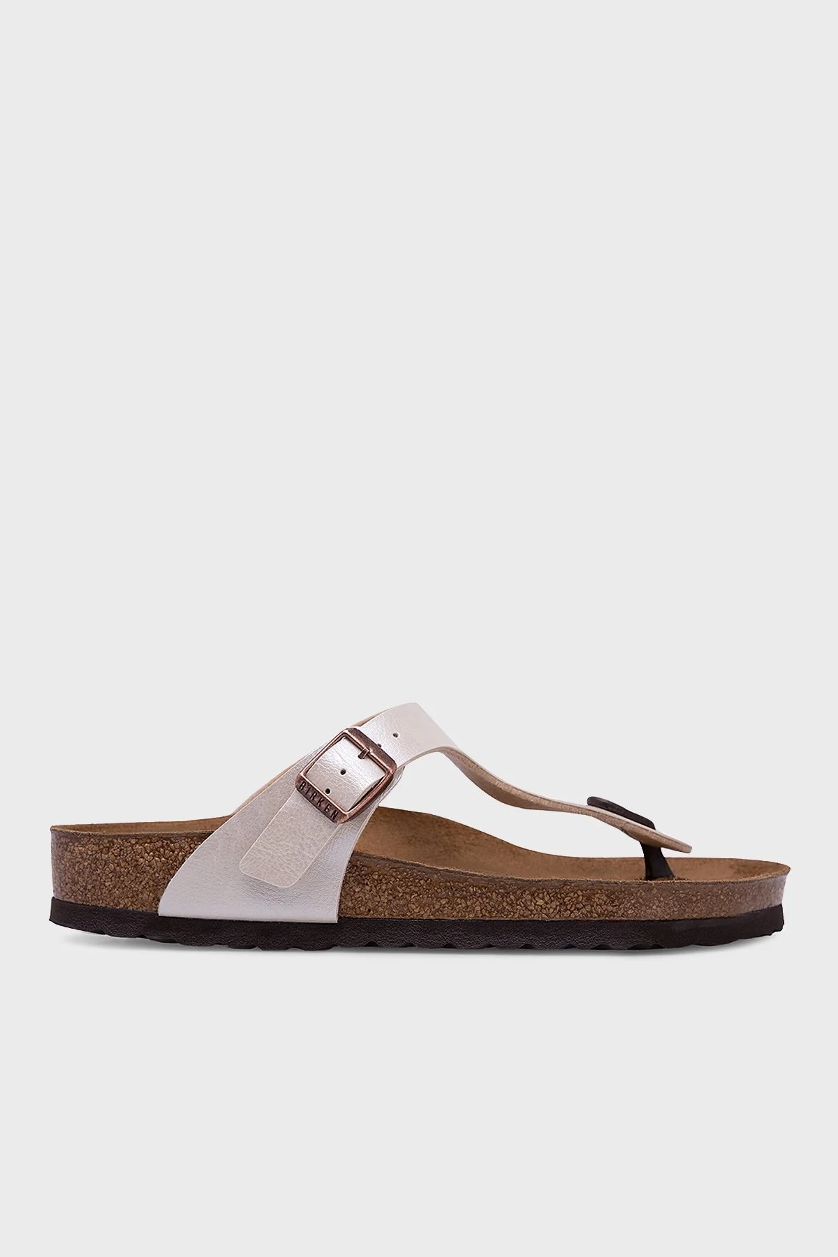 Birkenstock Gizeh Bf Bayan Terlik 943871 EKRU - 1