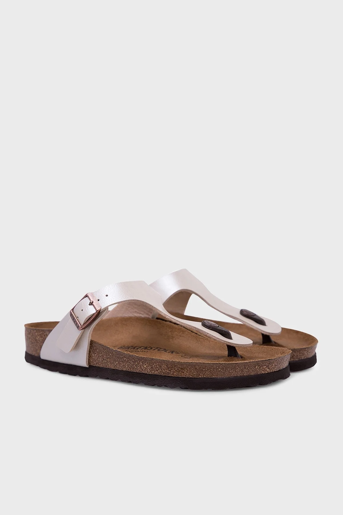 Birkenstock Gizeh Bf Bayan Terlik 943871 EKRU - 3