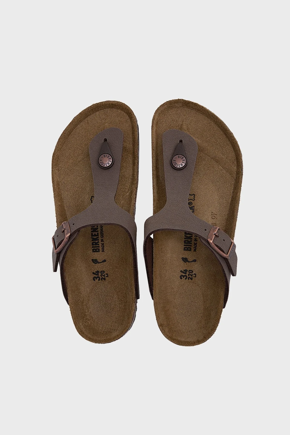 Birkenstock Gizeh Bf Unisex Terlik 846133 B KAHVE - 5