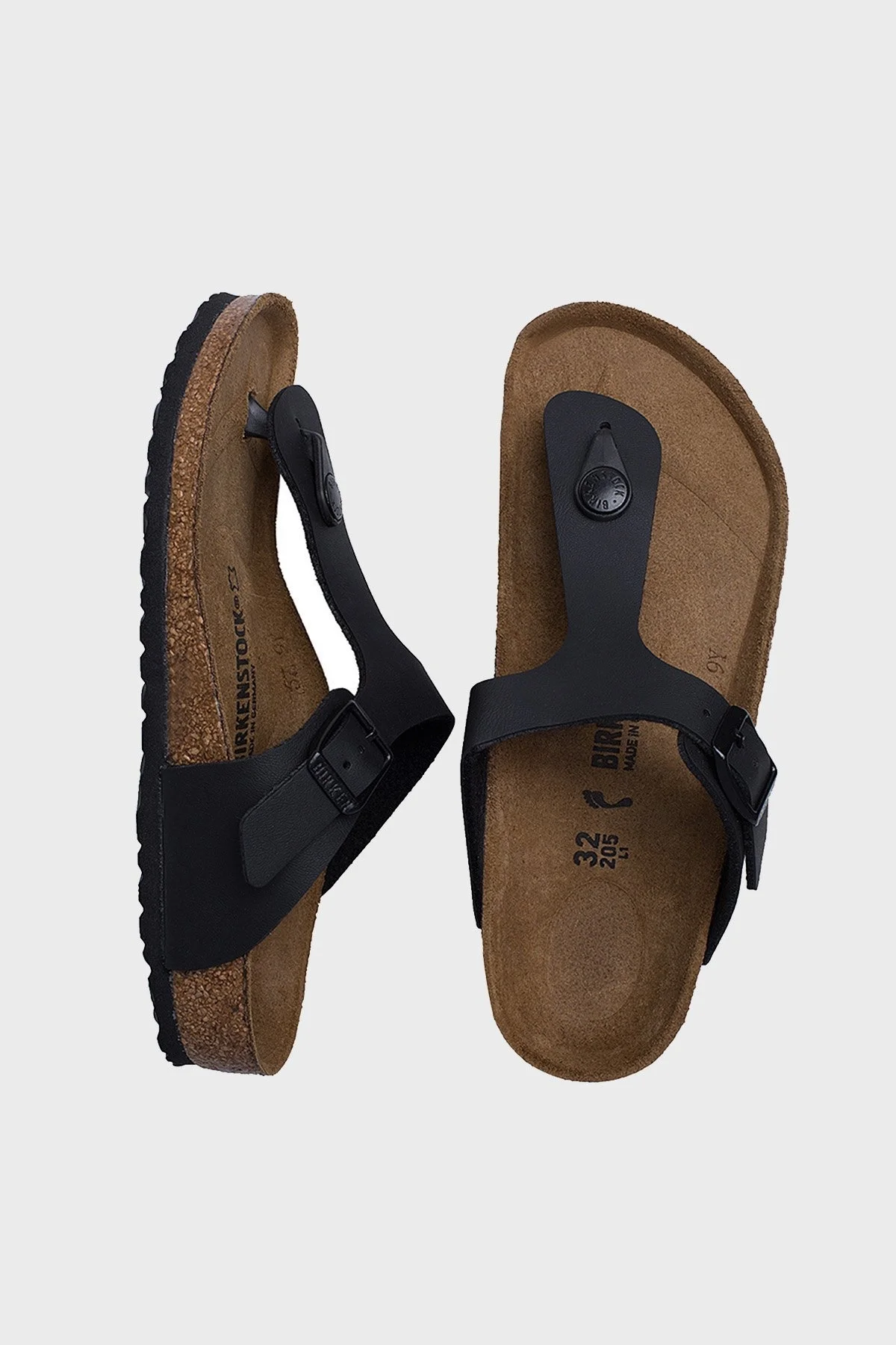 Birkenstock Gizeh Bf Unisex Terlik 846143 B SİYAH - 5