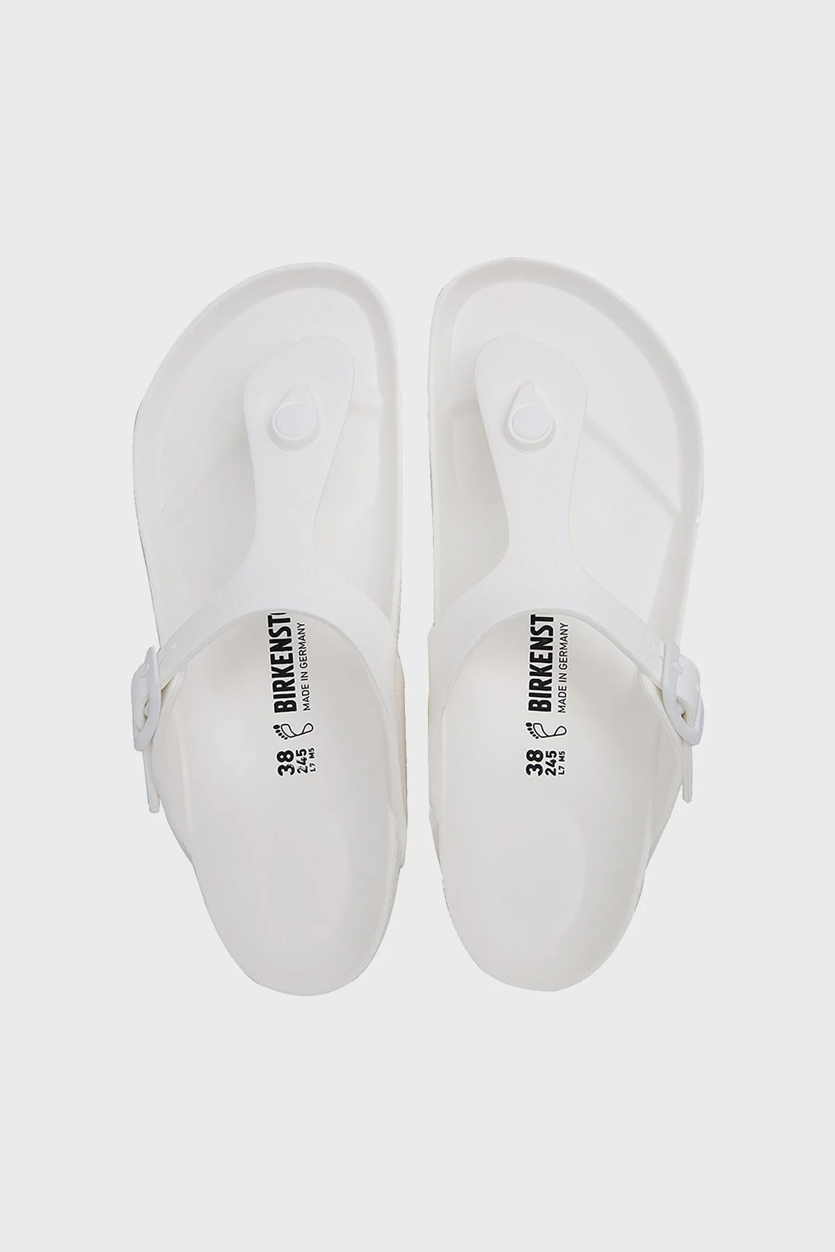 Birkenstock Gizeh Eva Unisex Terlik 128221 BEYAZ - 5