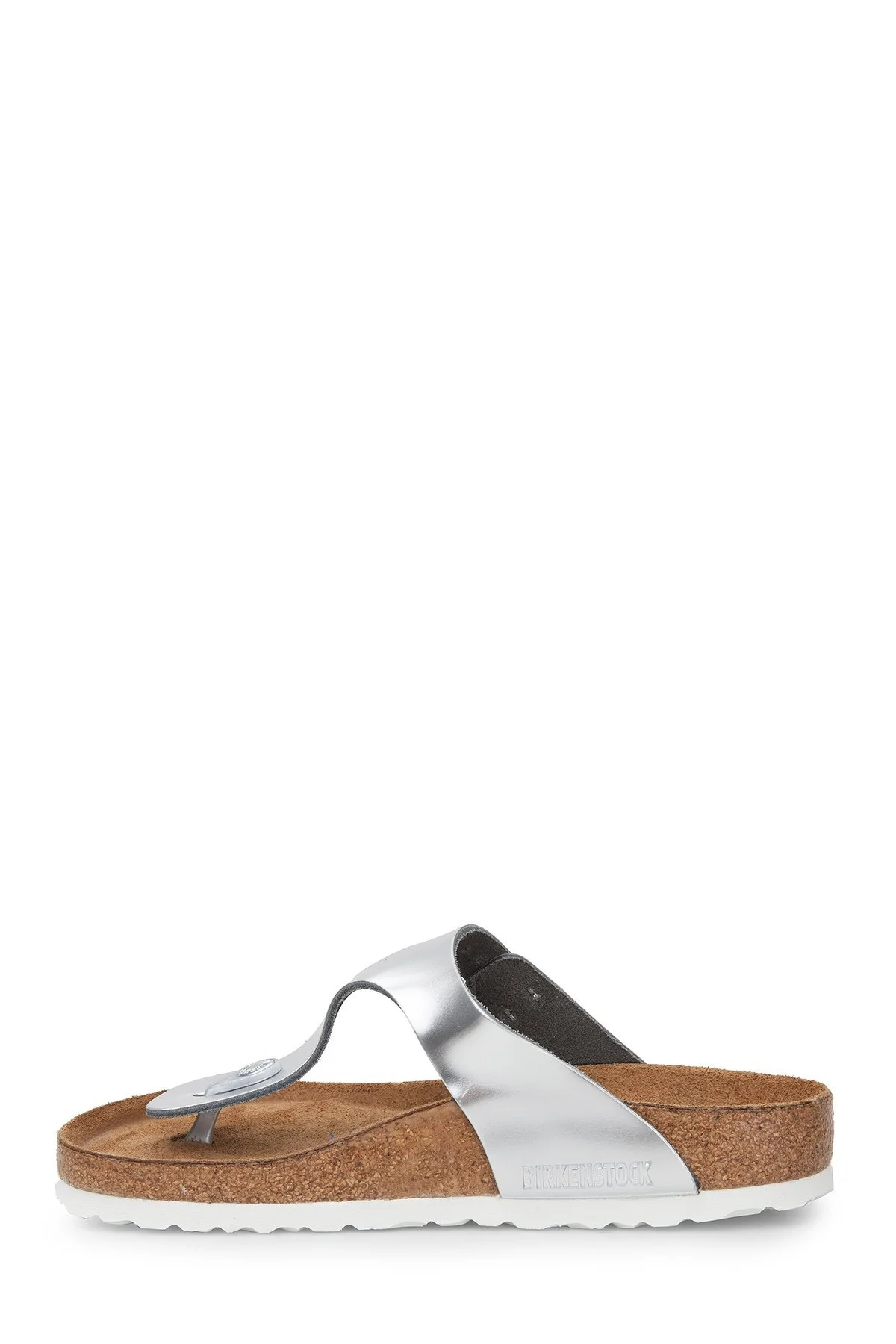 BIRKENSTOCK Bayan Terlik 1003674 GÜMÜŞ - 2