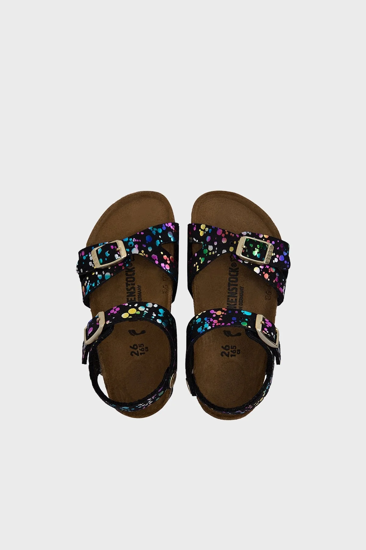Birkenstock Rio Mf Unisex Sandalet 1015989 SİYAH - 10