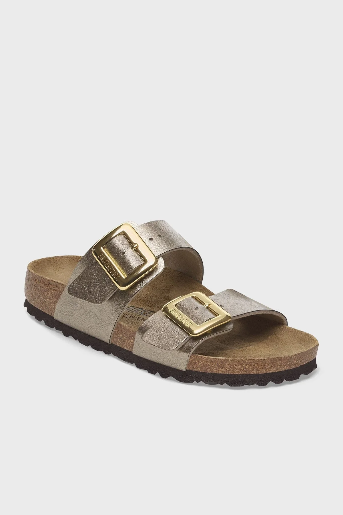 Birkenstock Sydney Cushion Çift Bantlı Bayan Terlik 1029372 BRONZ - 4
