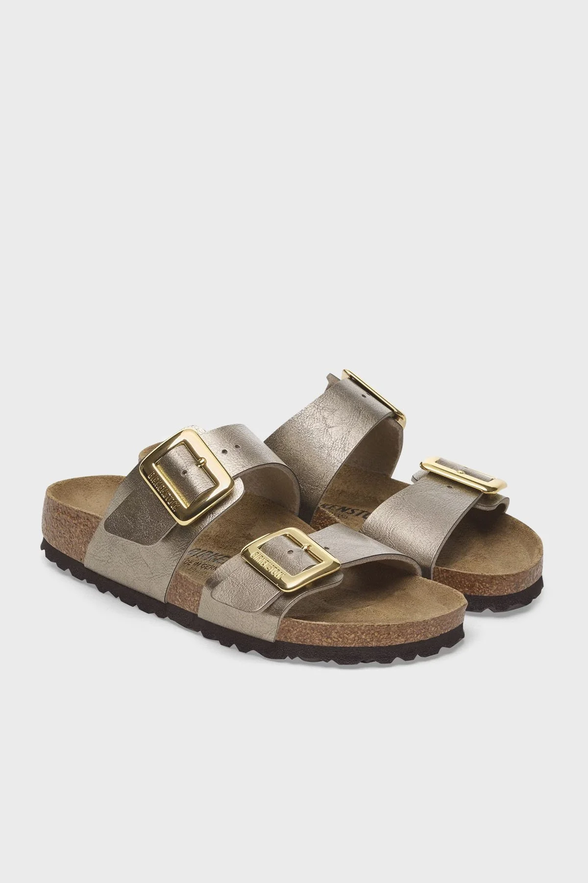 Birkenstock Sydney Cushion Çift Bantlı Kadın Terlik 1029372 BRONZ - 6
