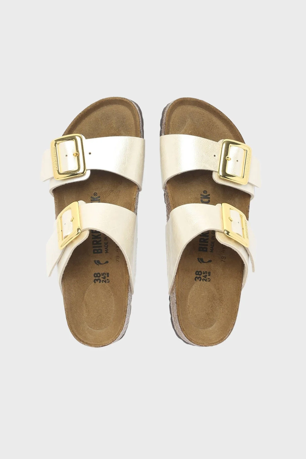 Birkenstock Sydney Cushion Çift Bantlı Bayan Terlik 1029492 BEJ - 3