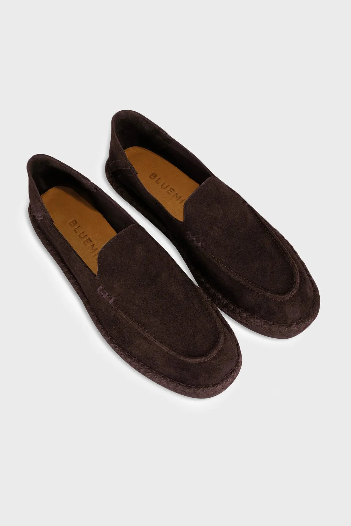 Bluemint % 100 Deri Erkek Espadril GAUDI 115 KOYU KAHVE - 2