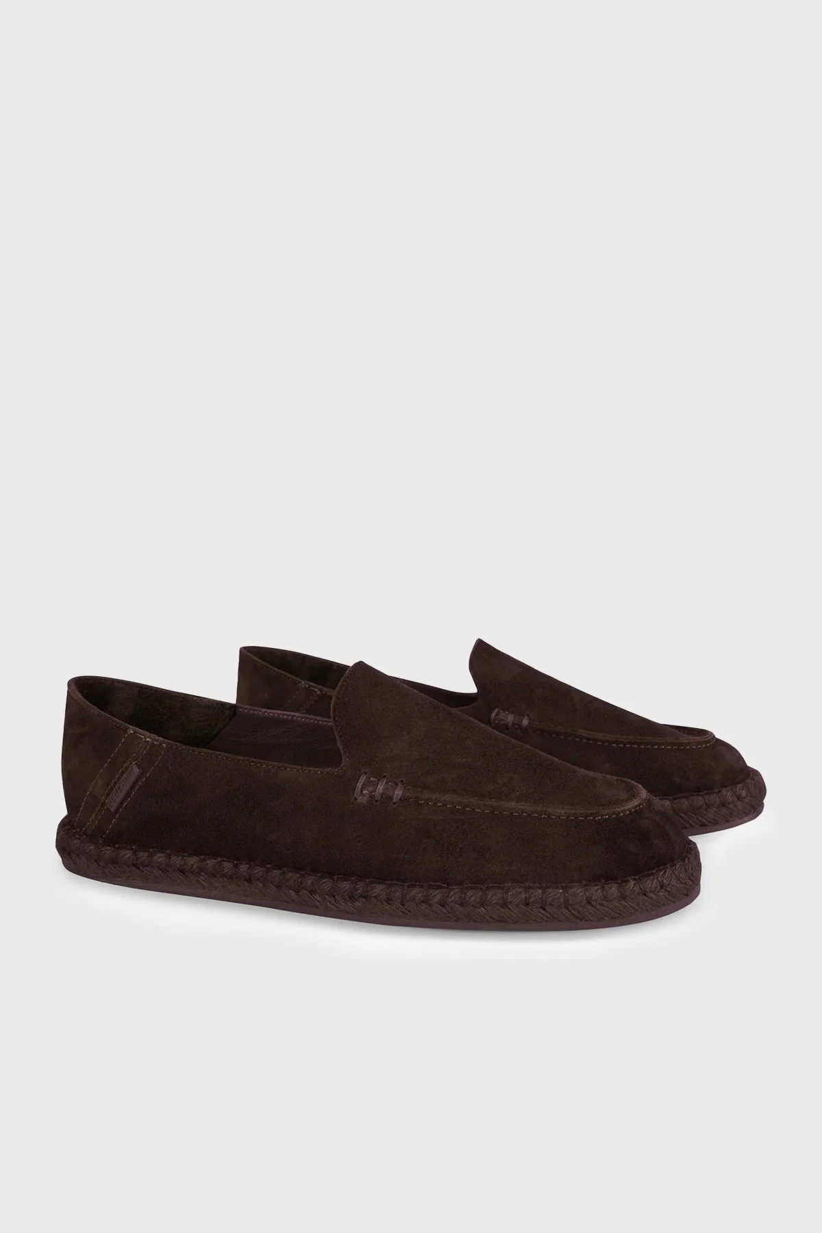 Bluemint % 100 Deri Erkek Espadril GAUDI 115 KOYU KAHVE - 3